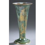 Wedgwood lustre, Dragon trumpet vase.