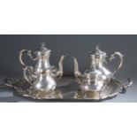 5-piece Raiteri & Cavallero, tea set.