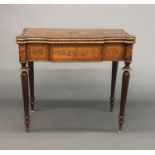 Louis XVI style, game table.
