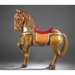 Sergio Bustamante, Papier Mache Carousel Horse.