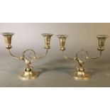 Pair of Durham candelabras.