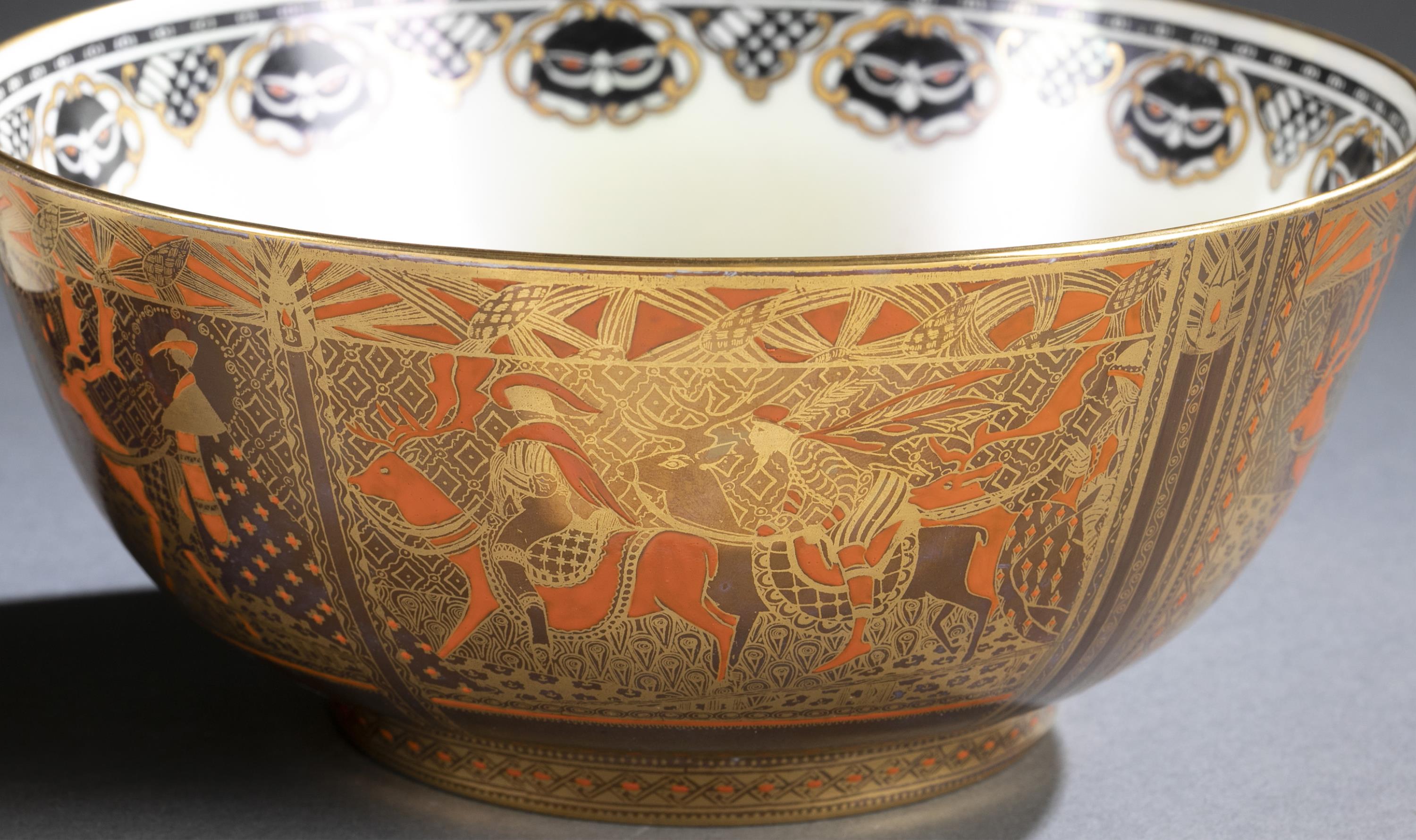 2 Wedgwood, Coral and Bronze, lustre bowls. - Image 3 of 8