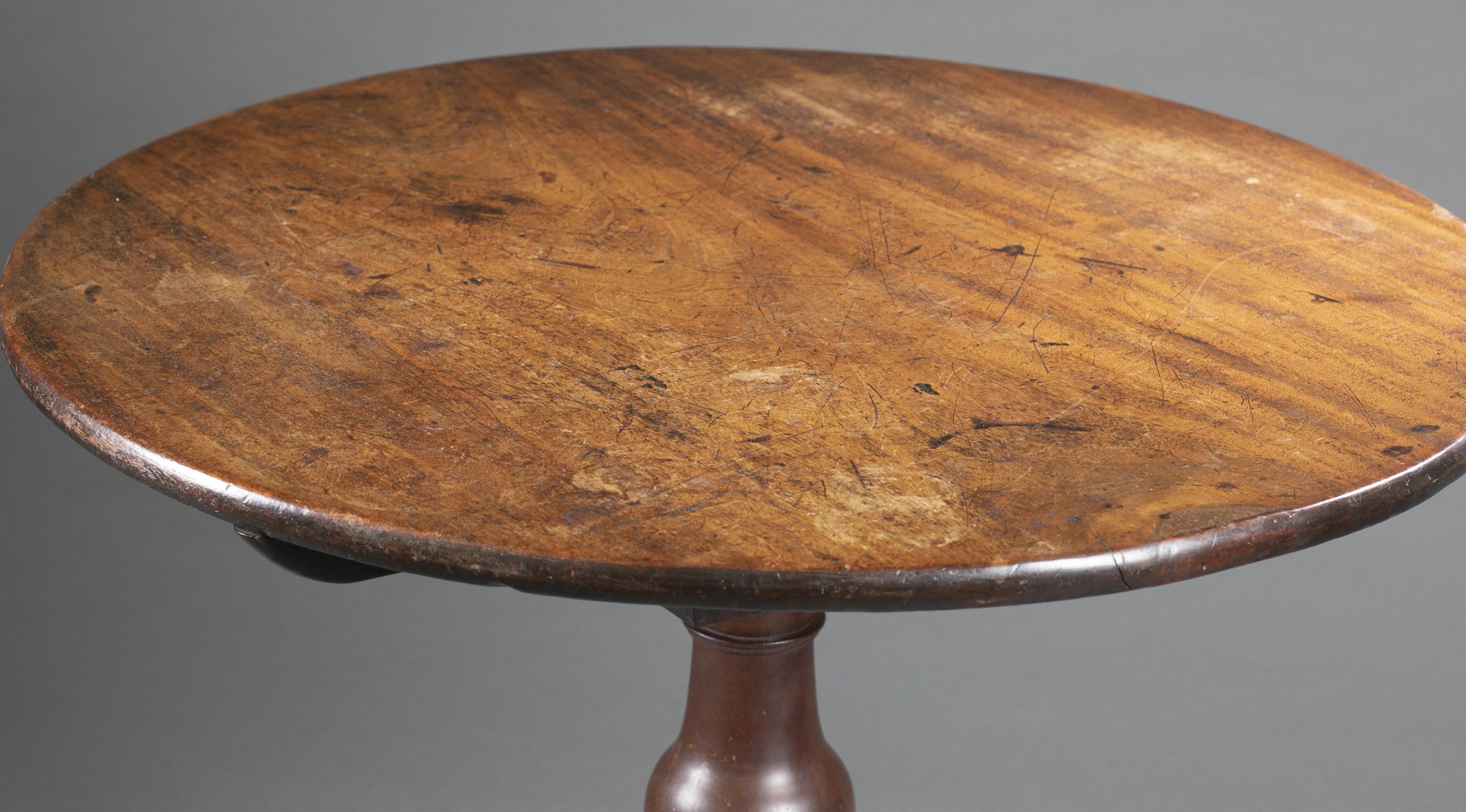 Chippendale style, tilt top table. - Image 2 of 7