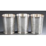 3 Benjamin Tree, Mint Julep cups.