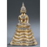 Thai gilt bronze Buddha.