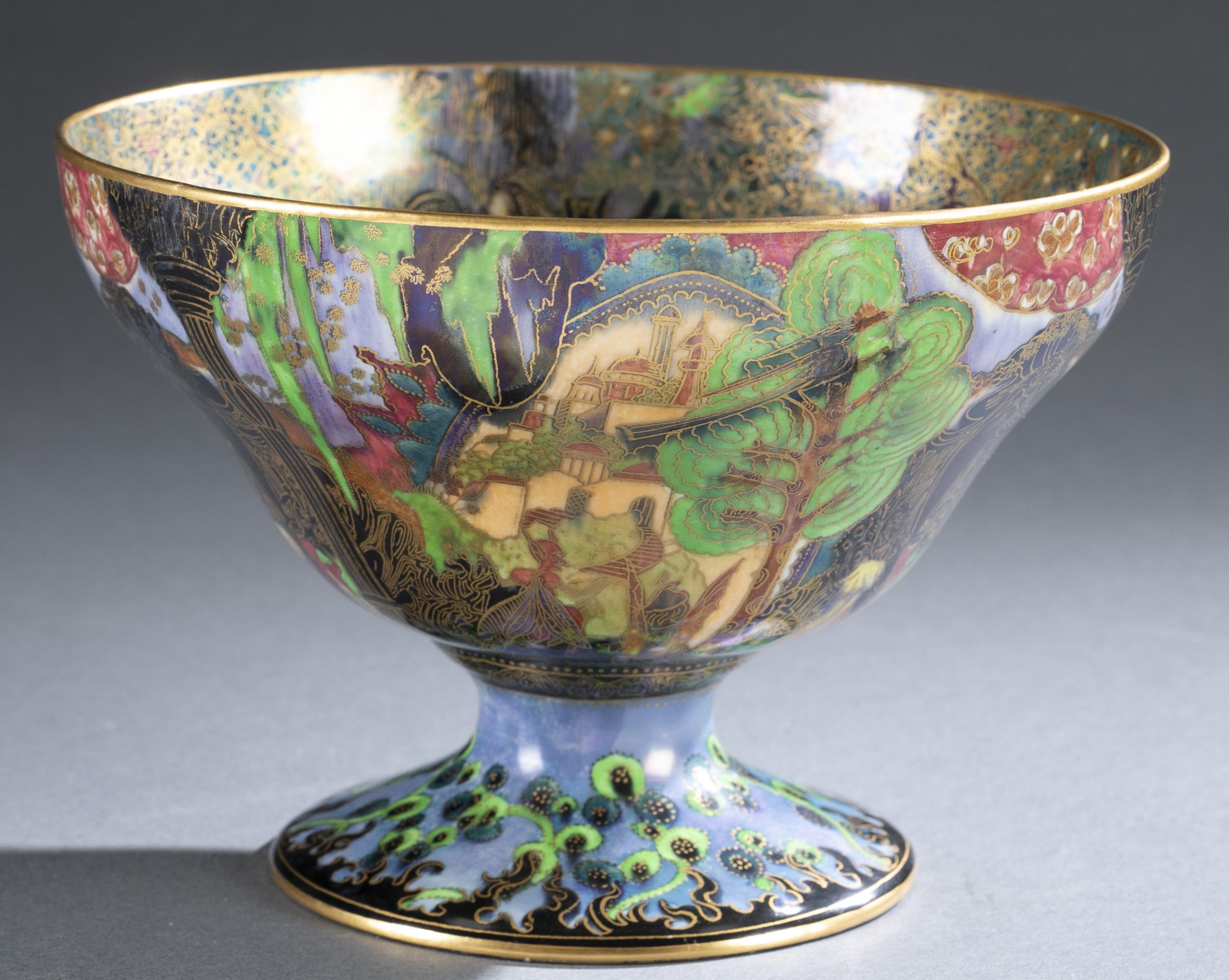 Wedgwood, "Garden of Paradise", lustre bowl.