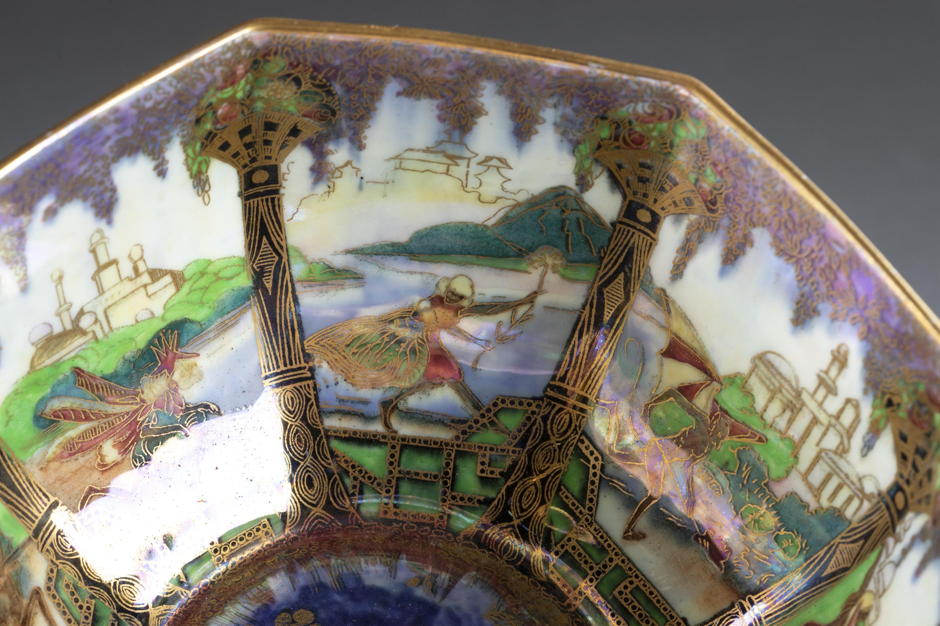 Wedgwood, "Geisha", lustre bowl. - Image 4 of 8