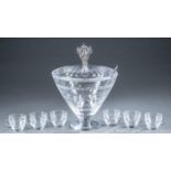 Faberge "Luxembourg" punch bowl & cups.