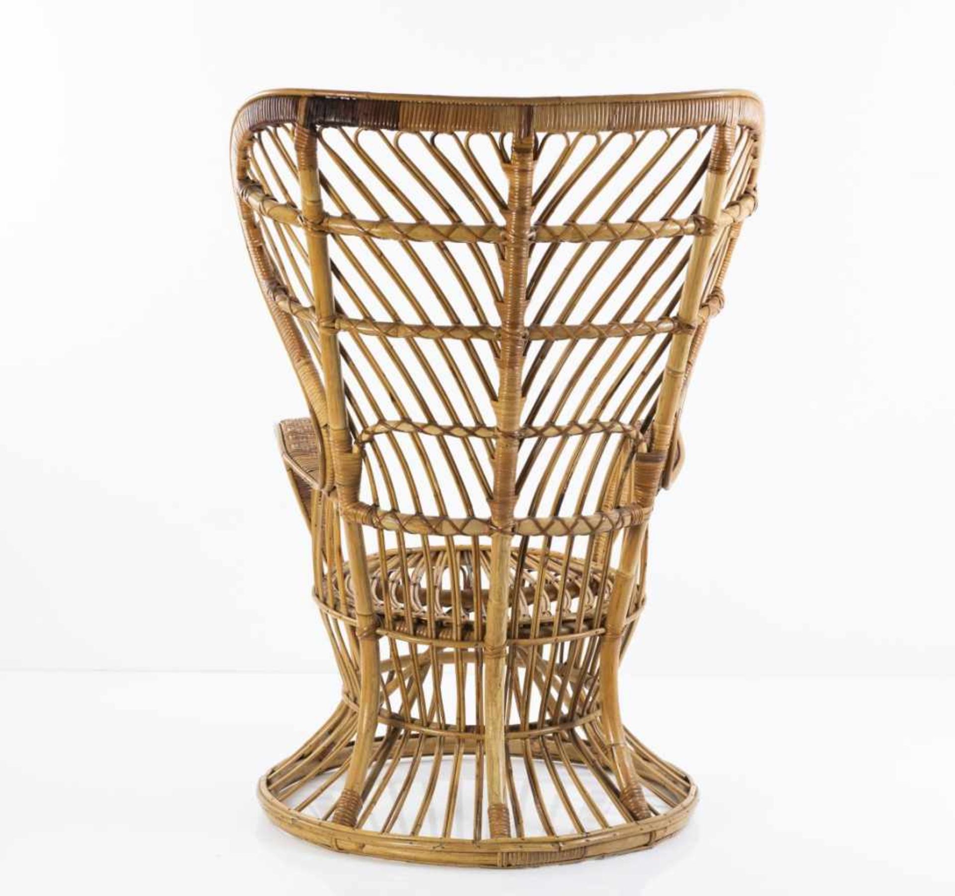 Gio Ponti, Wicker chair, c. 1950 - Bild 3 aus 7