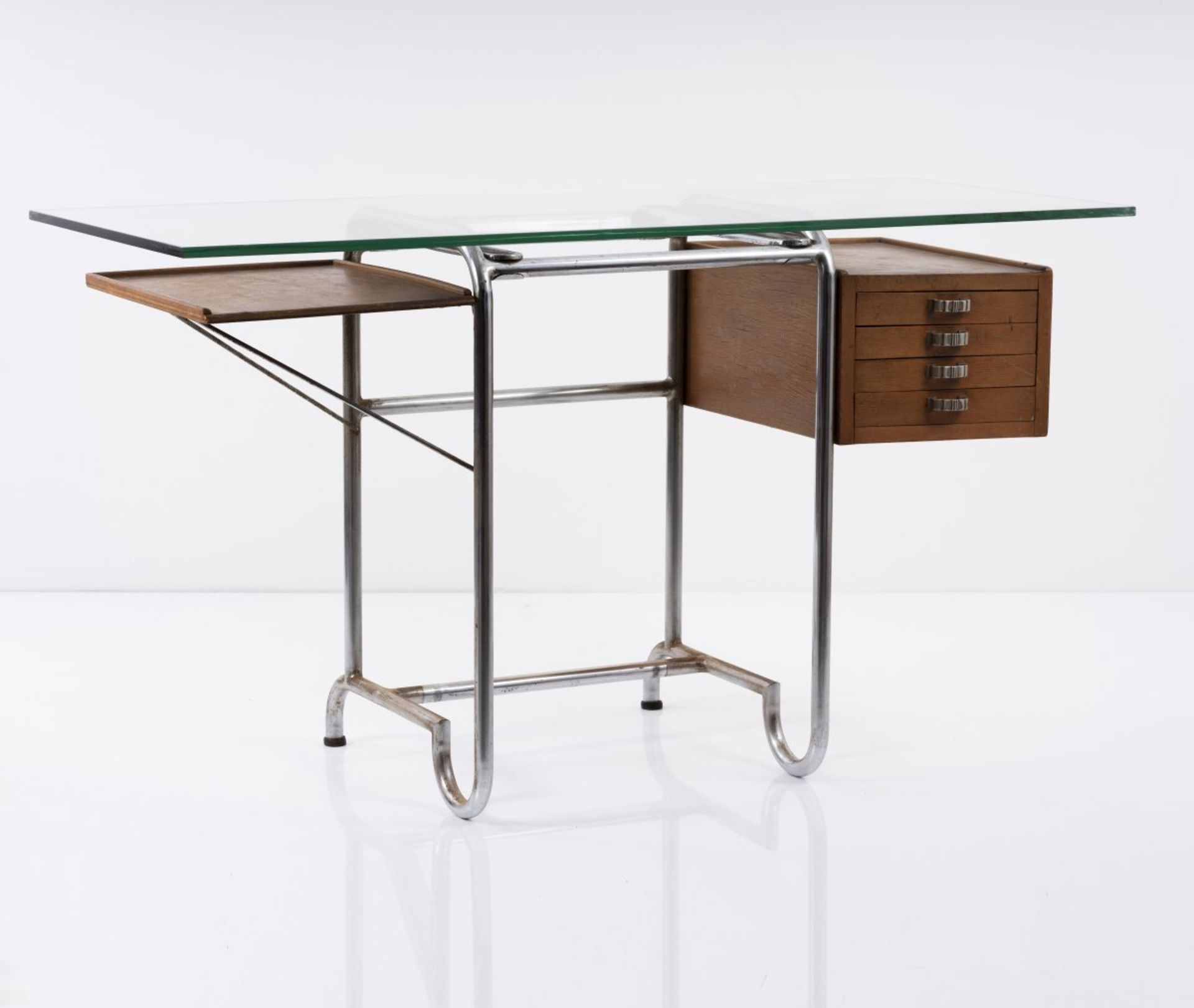 Italy, Desk and stool, 1930s - Bild 4 aus 6