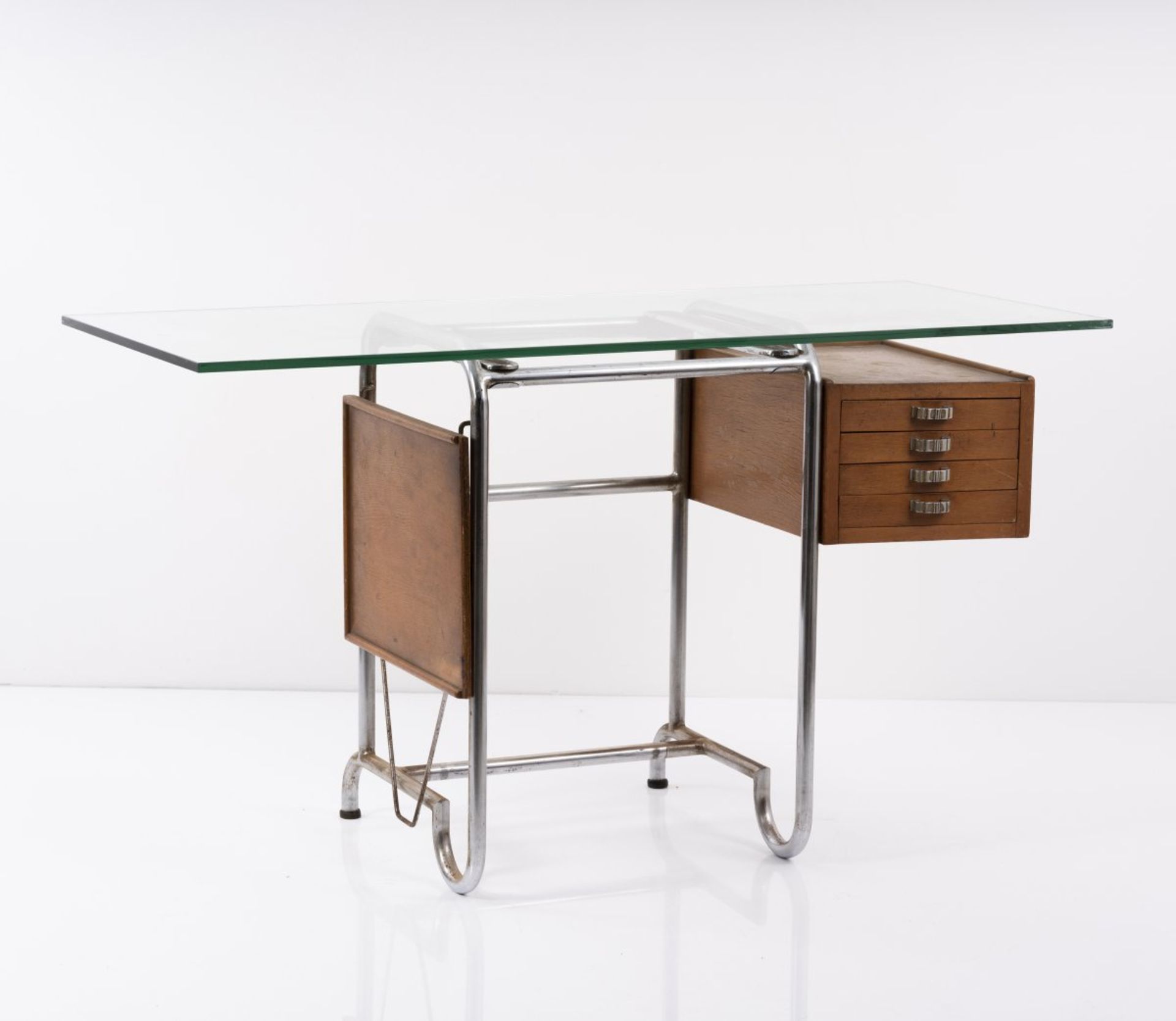 Italy, Desk and stool, 1930s - Bild 6 aus 6