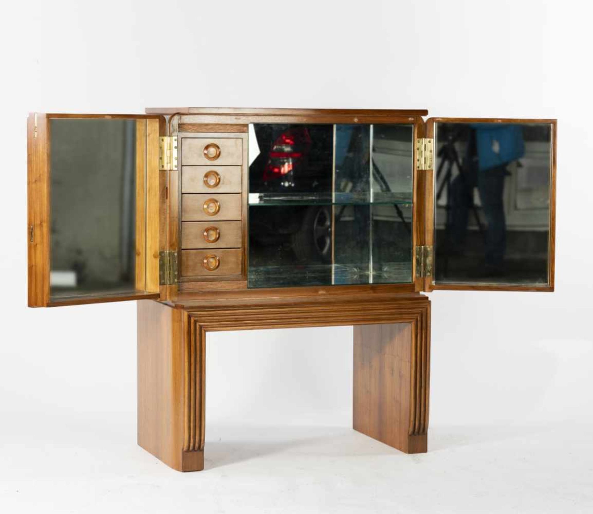 Osvaldo Borsani (attr.), Bar cabinet, 1930s - Bild 6 aus 6