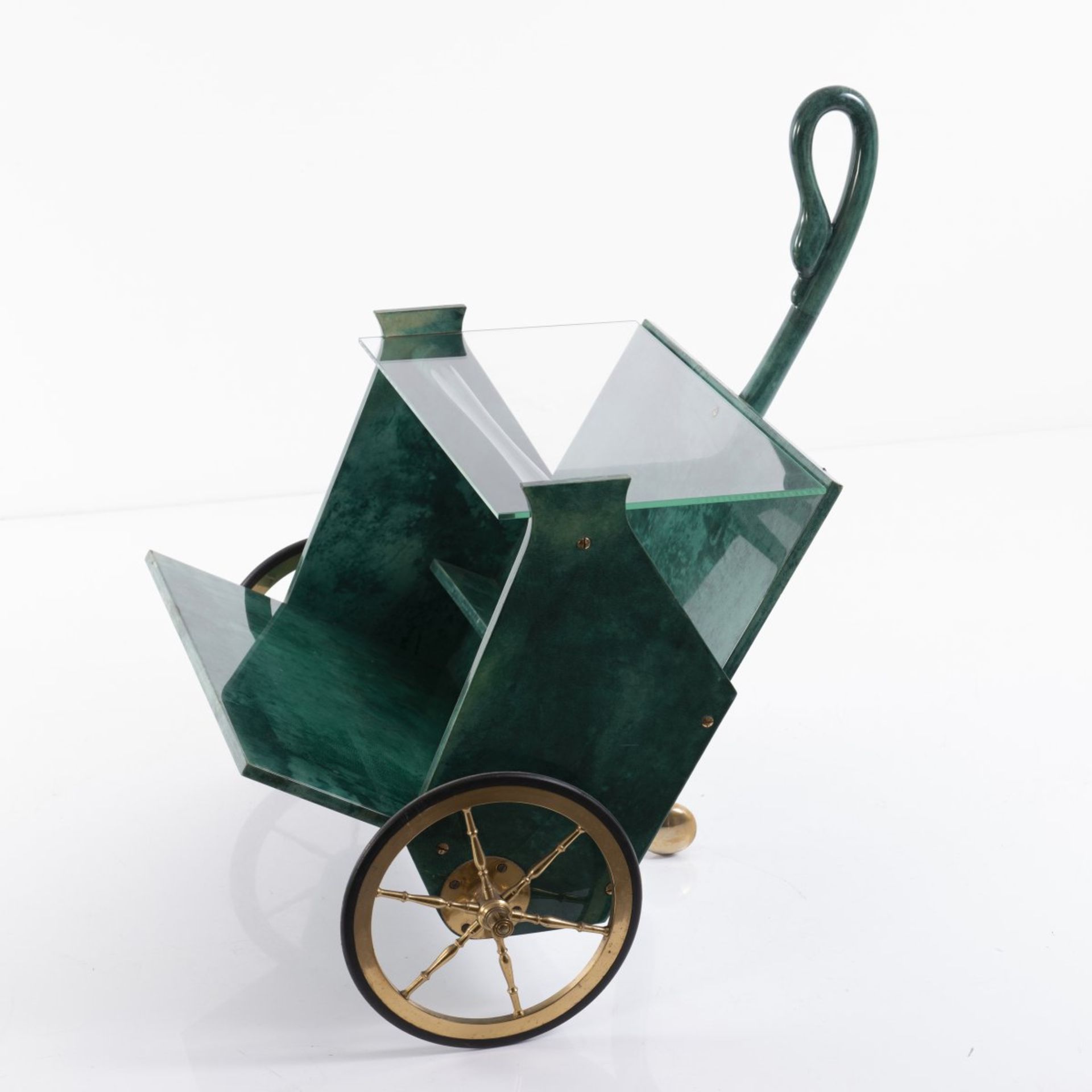 Aldo Tura, Magazine cart, 1950s - Bild 4 aus 6