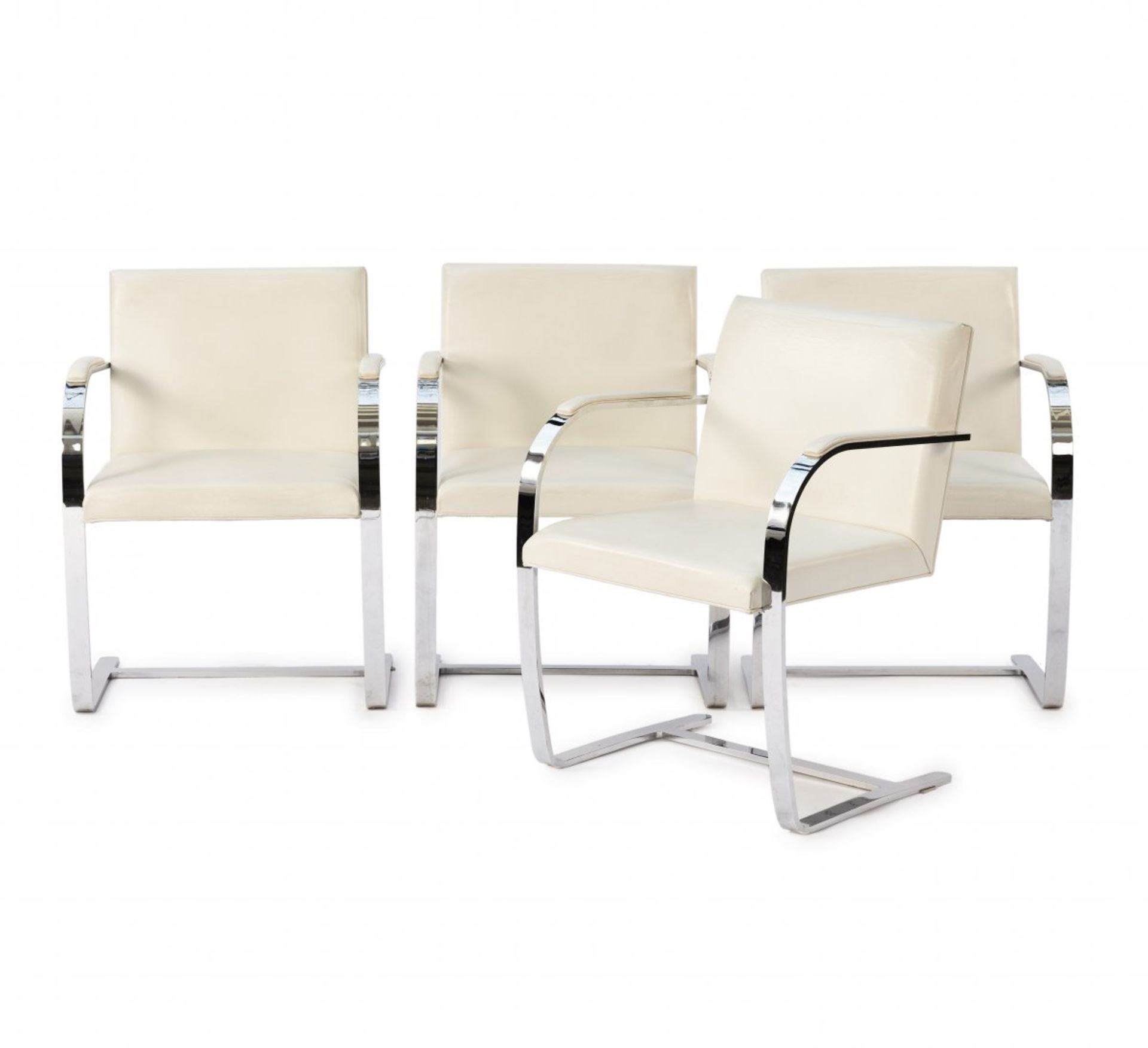 Ludwig Mies van der Rohe, 4 'Brno' armchairs, 1929/30