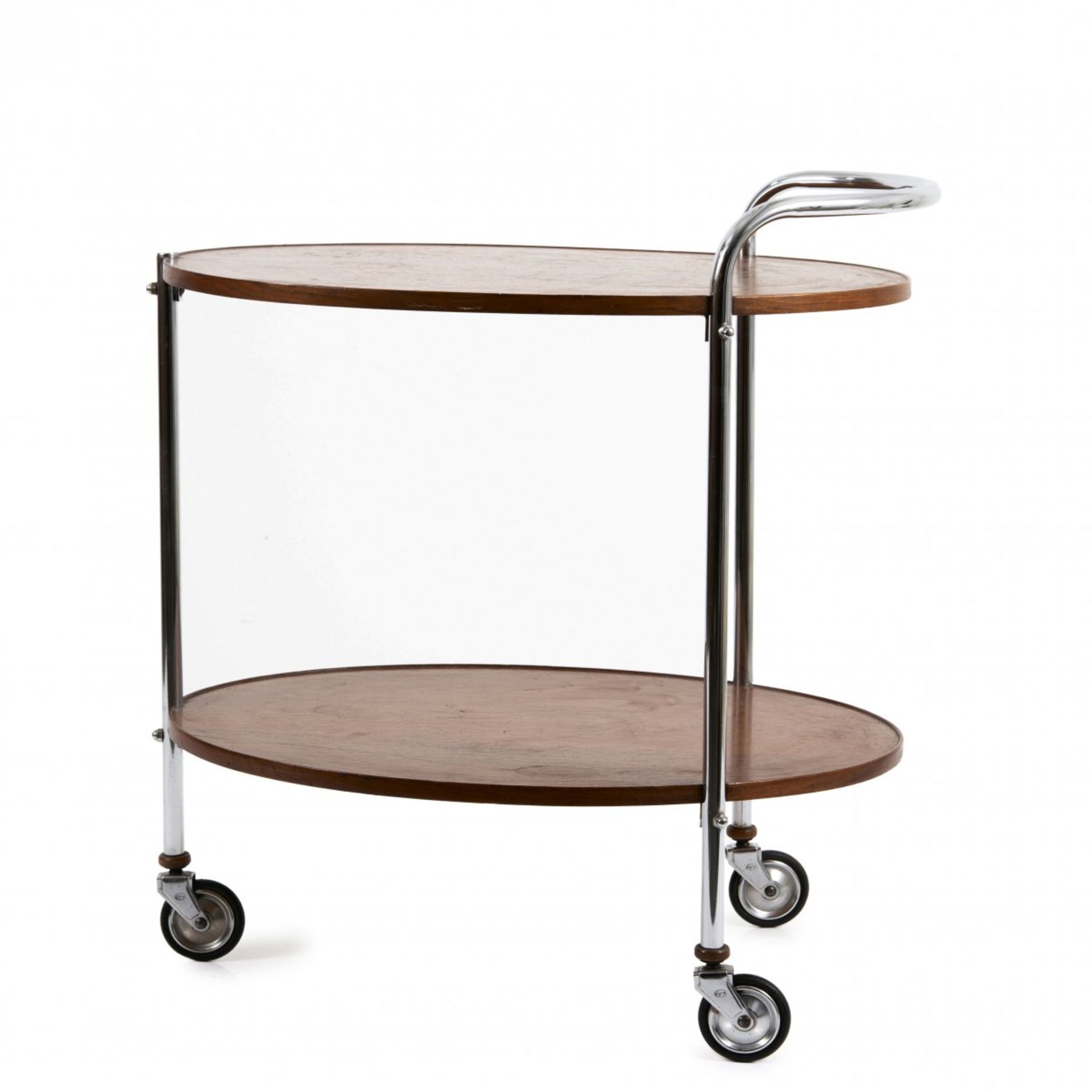 Rex Furniture, England, Serving cart, 1930s