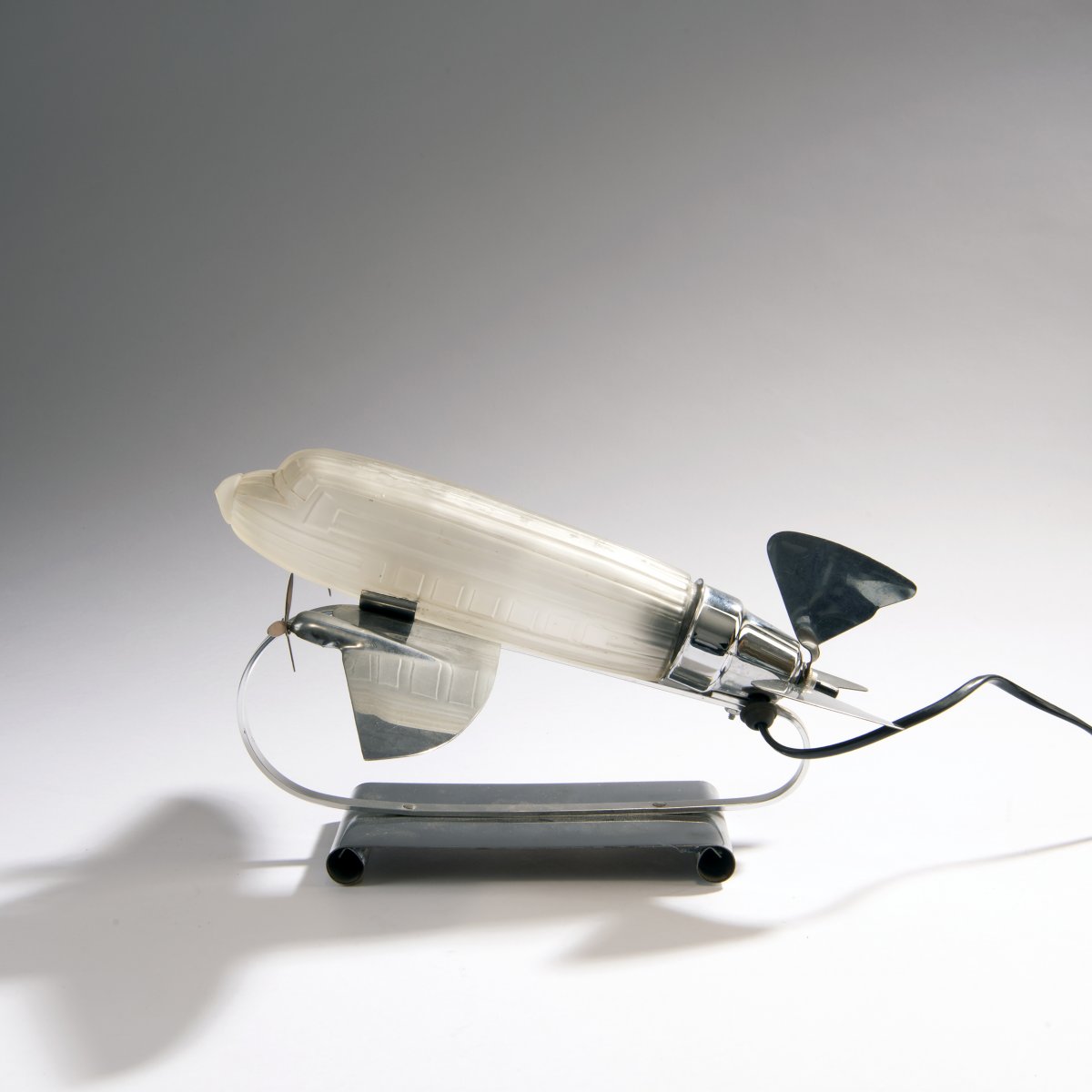 Sarsaparilla Deco Designs, 'Dakota DC 3' table light, 1930s - Image 2 of 3