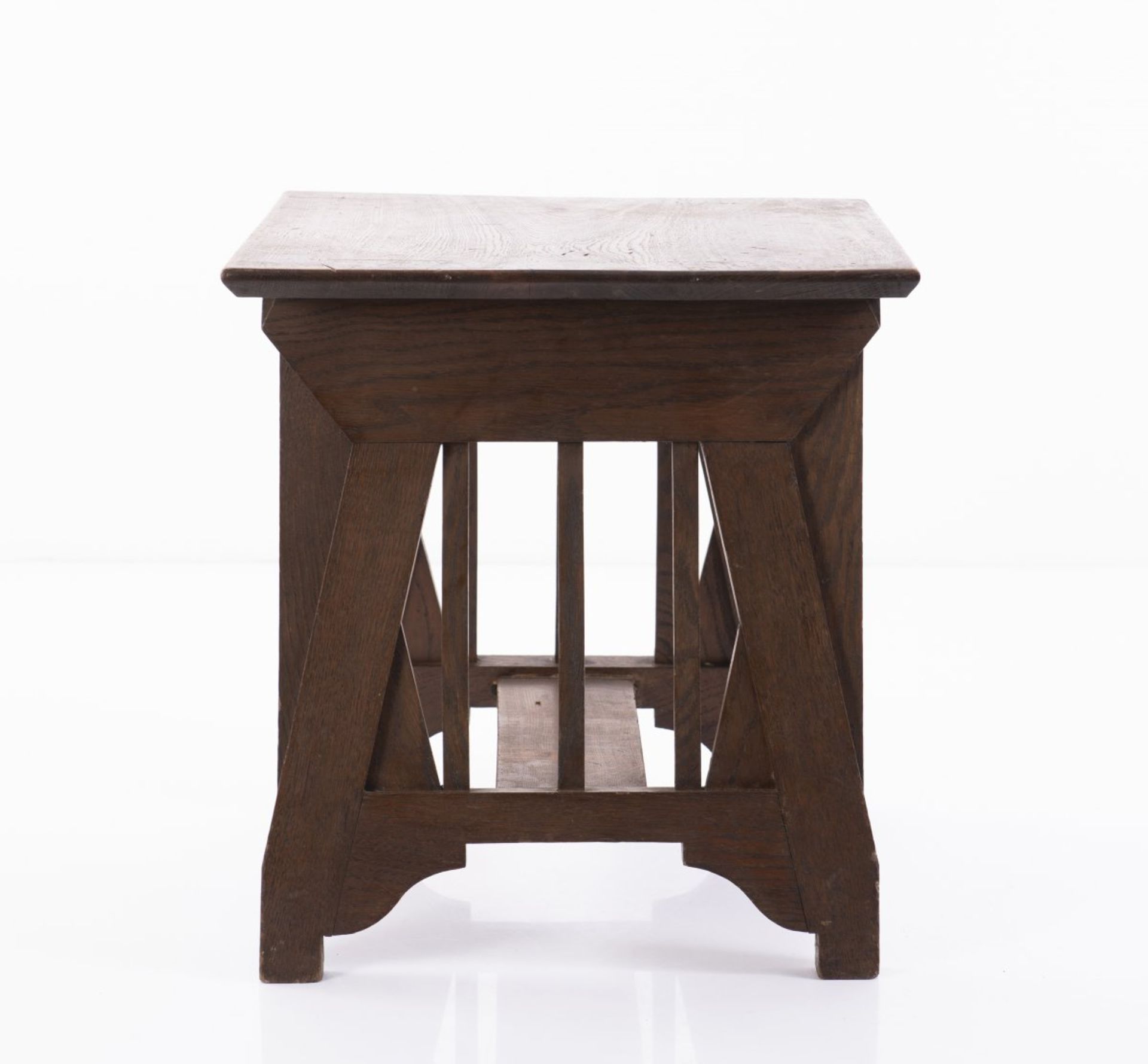 Worpswede (attr.), Side table / stool, c. 1900 - Bild 4 aus 4