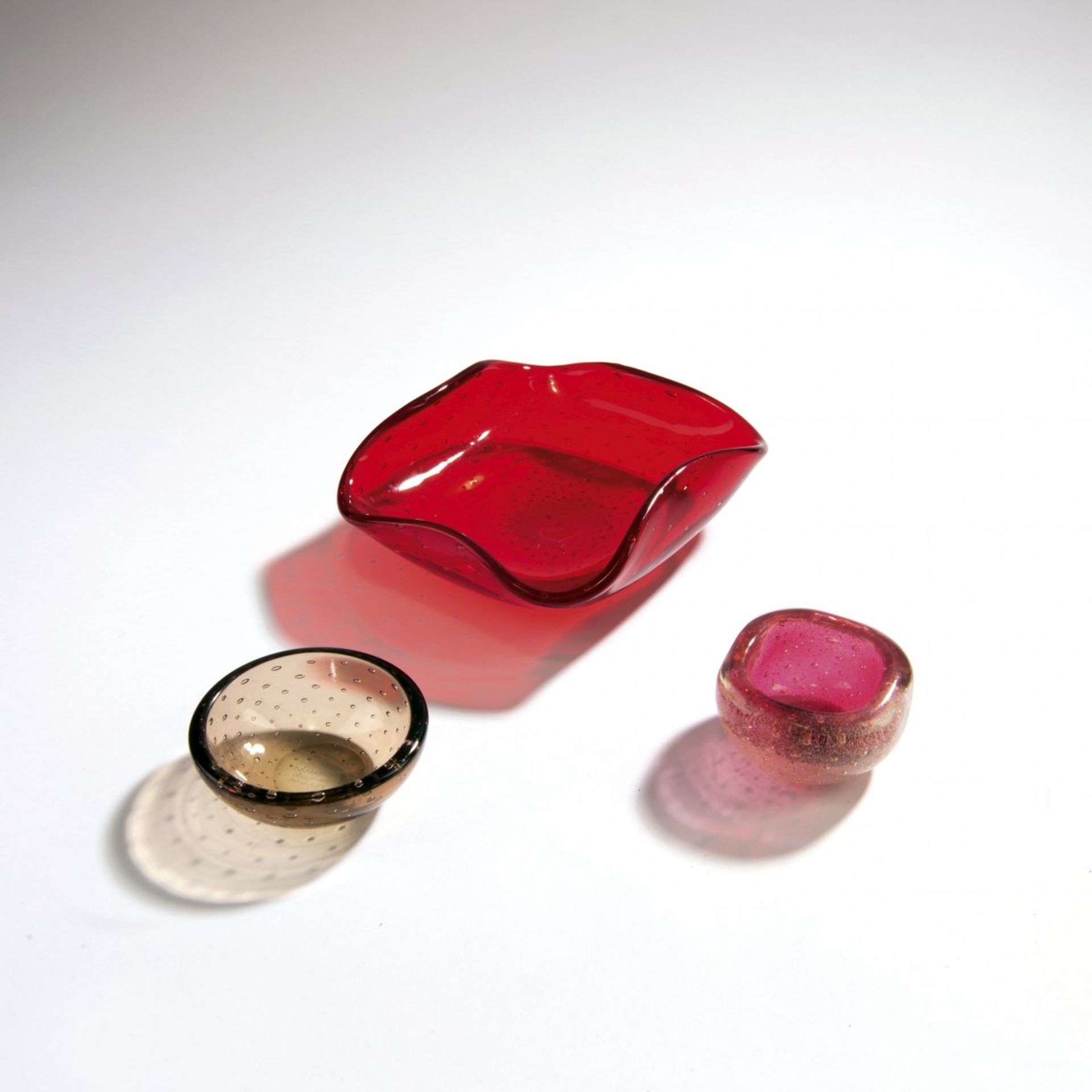 Carlo Scarpa, Three bowls, c. 1935-40