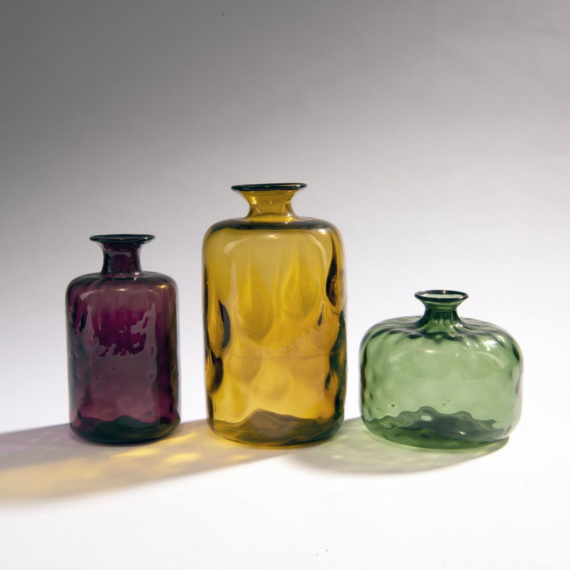 Venini & C., Three vases, 2004