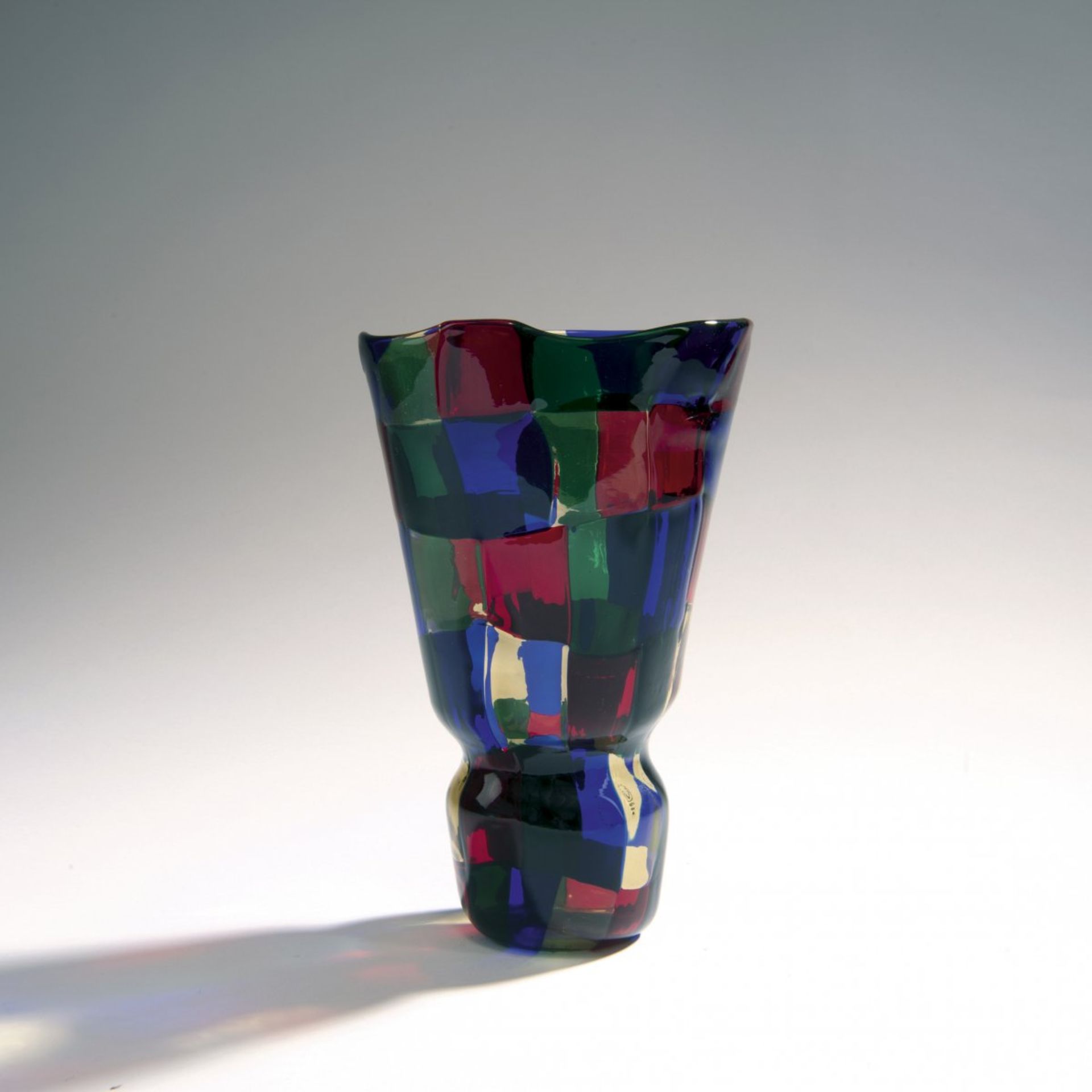 Fulvio Bianconi, 'Pezzato' vase, 1951