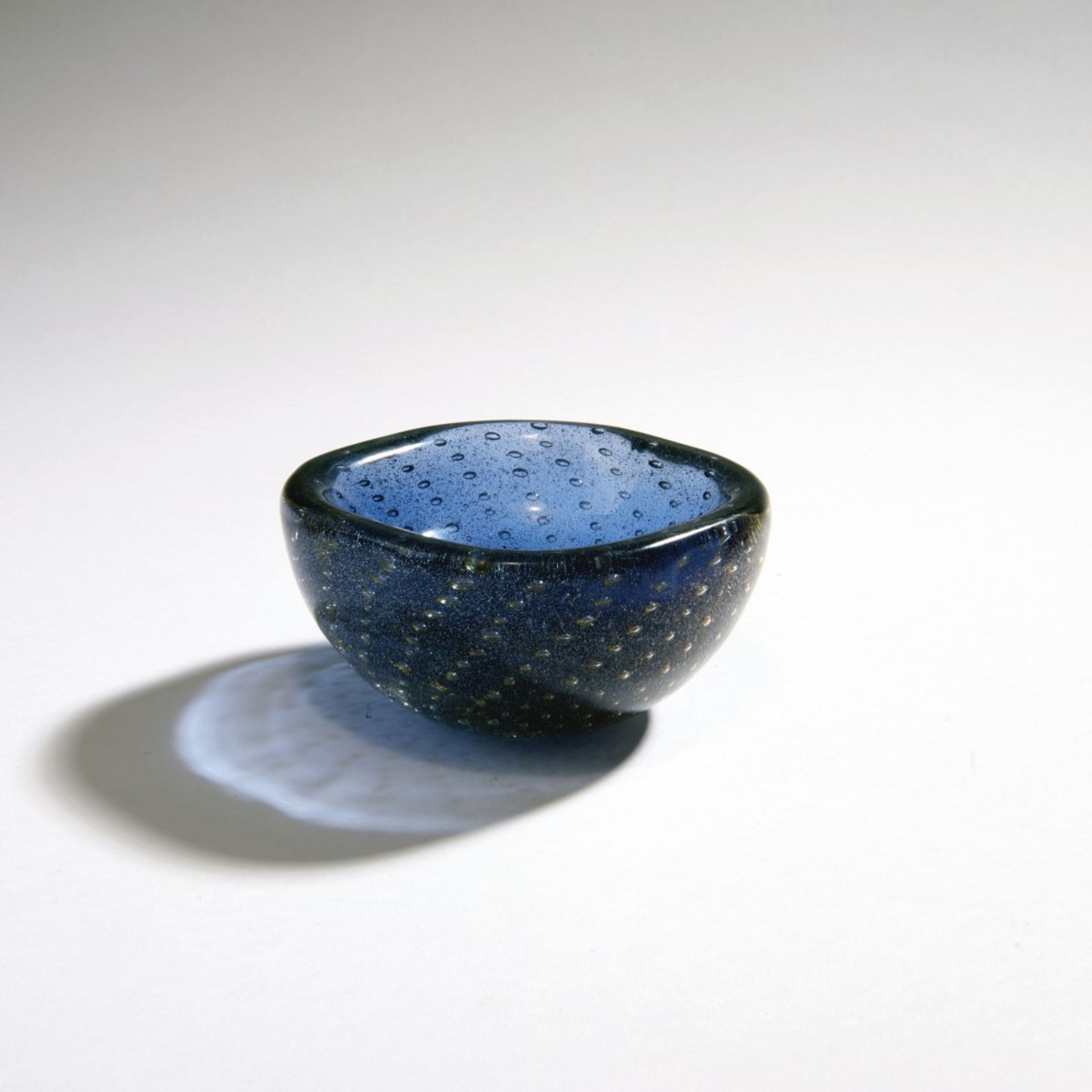 Carlo Scarpa, 'Sommerso a bolicine' bowl, c. 1935