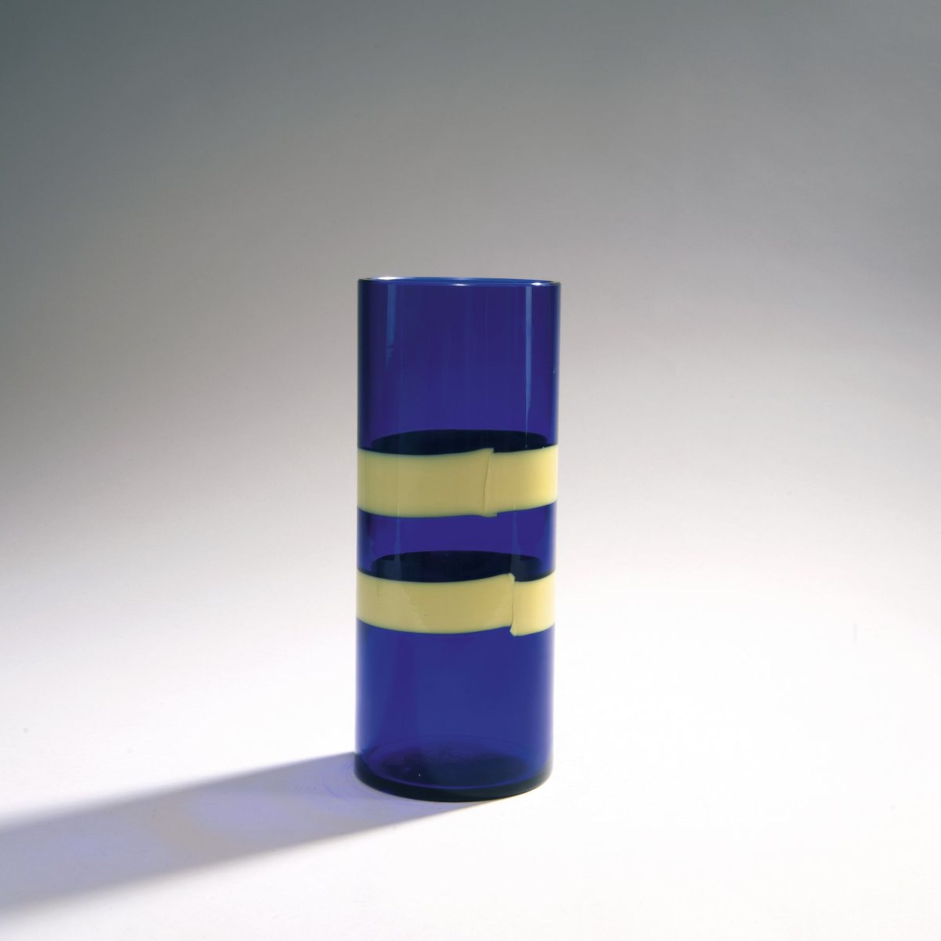 Fulvio Bianconi, 'A fasce orizzontale' vase, 1958-60