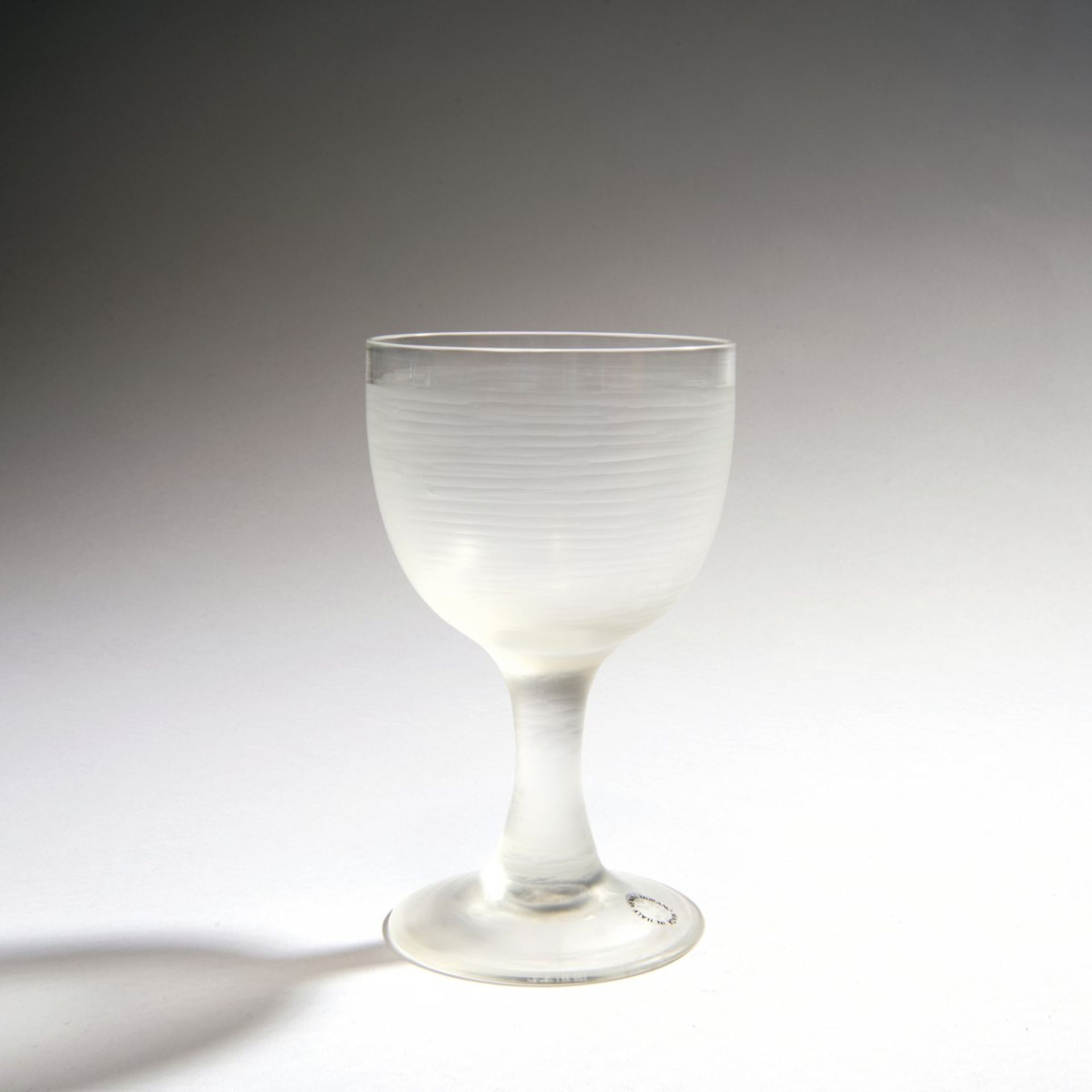 Venini & C., 'High society' chalice, c. 1980