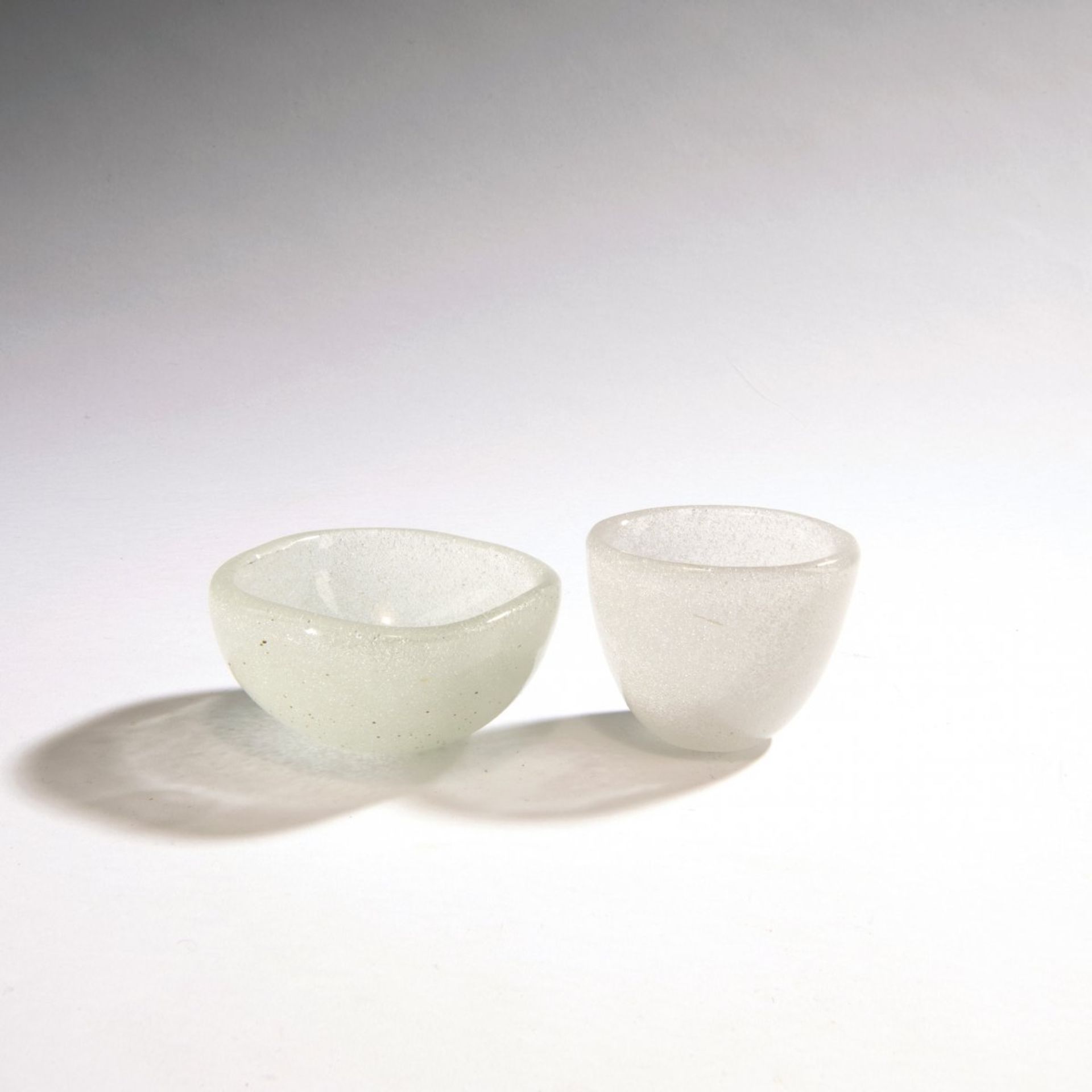 Carlo Scarpa, Two small 'A bollicine' bowls, 1932/33