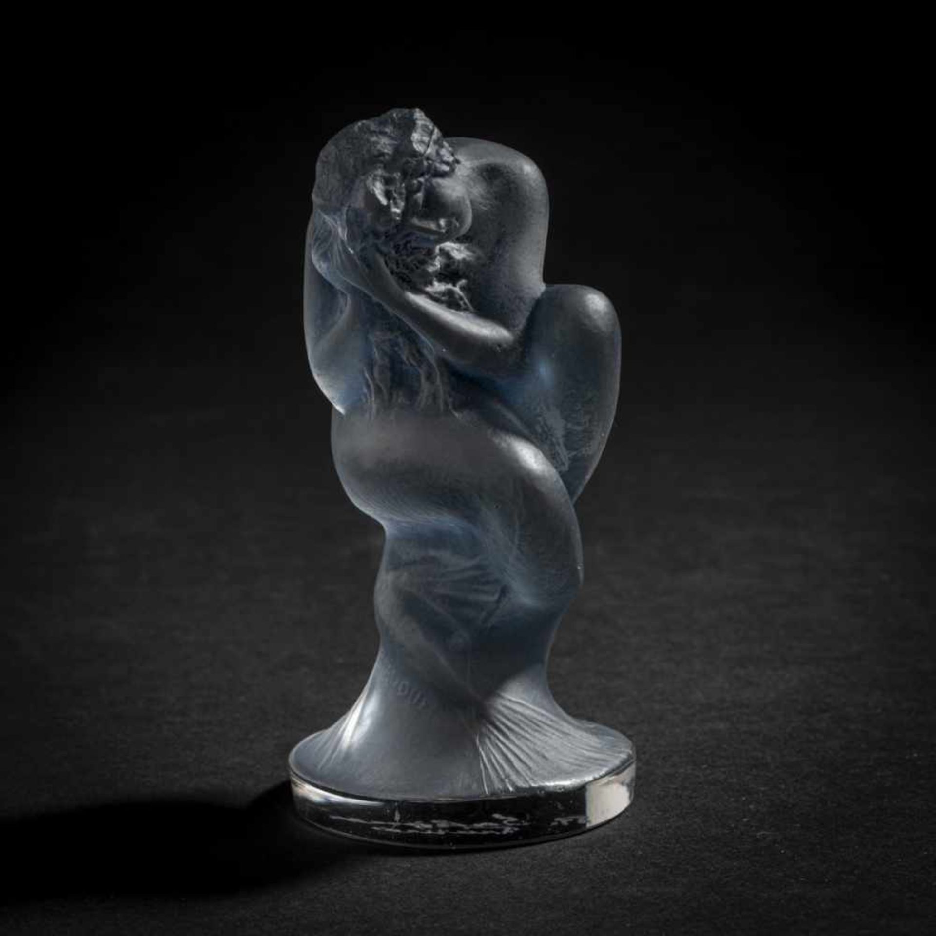 René Lalique, 'Sirène' radiator cap, 1920'Sirène' radiator cap, 1920H. 10 cm. Clear, moulded