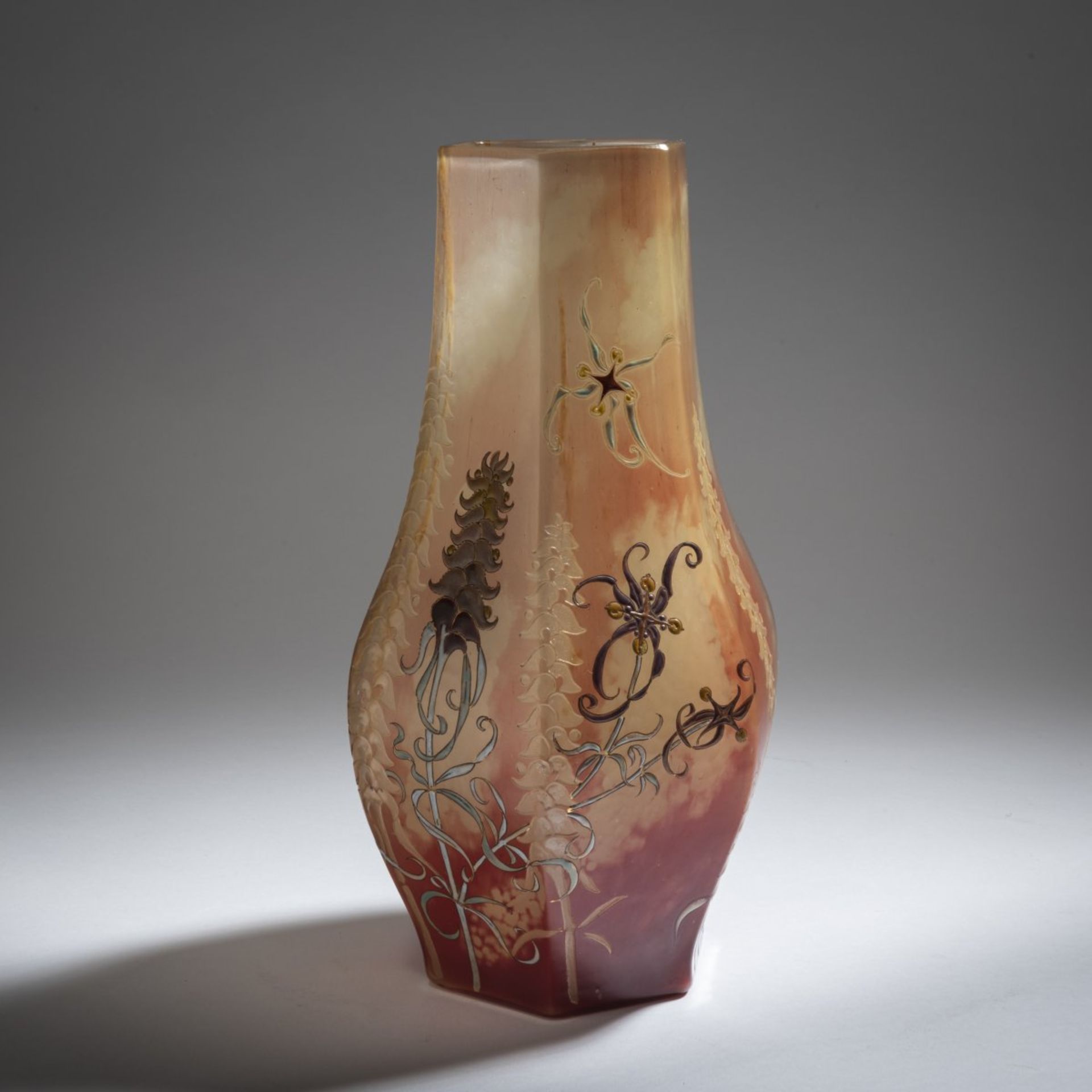 Emile Gallé, Nancy, 'Orchis Bouc' vase, 1898-1900 - Bild 3 aus 9