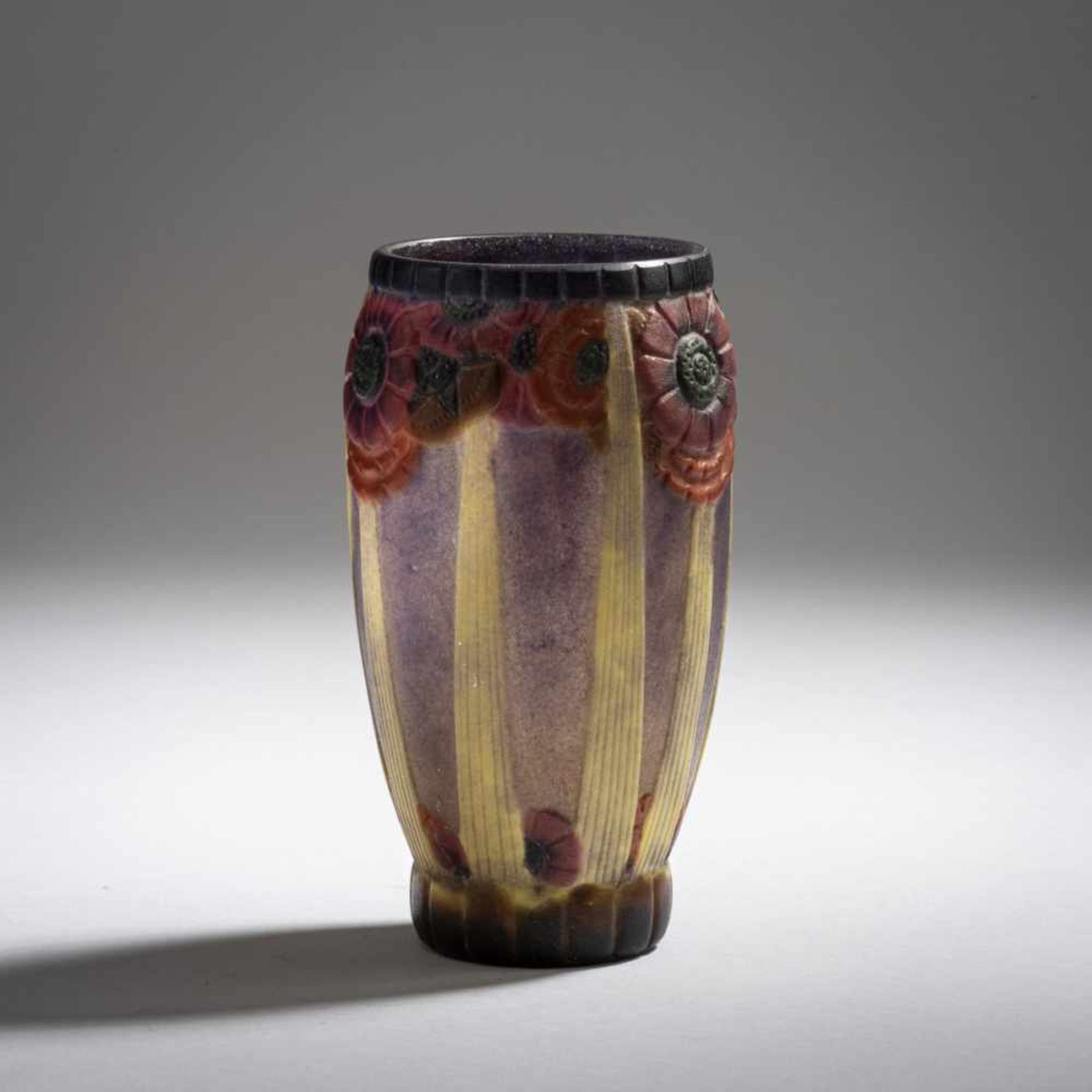 Gabriel Argy-Rousseau, Paris, 'Rayons de soleil' vase, 1926
