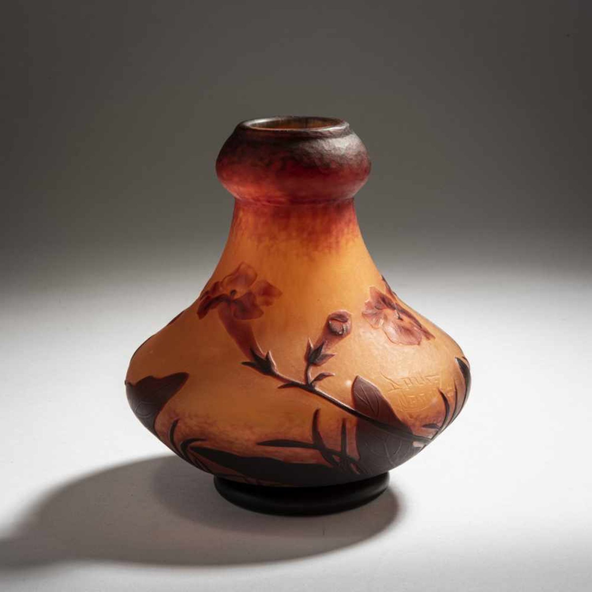 Daum Frères, Nancy, Vase 'Bignones', c. 1912