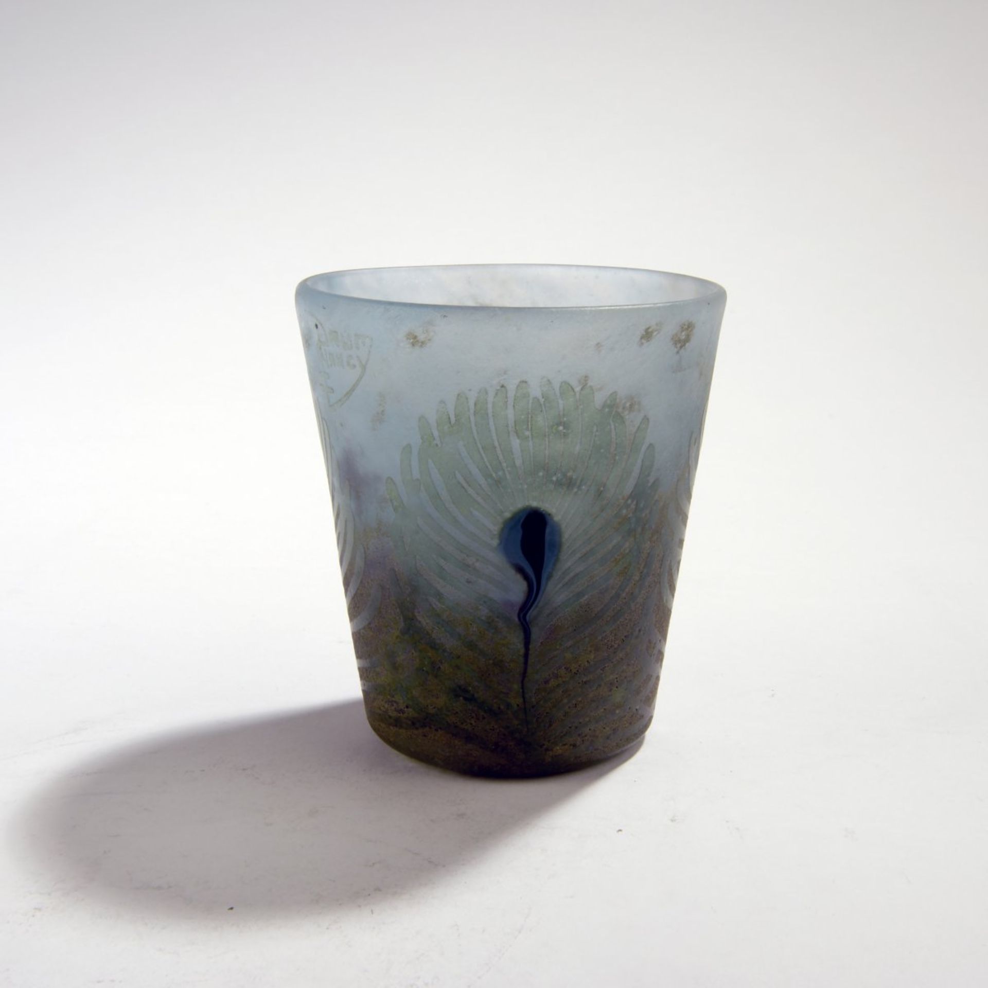 Daum Frères, Nancy, 'Plumes de Paon' vase, c. 1910 - Bild 2 aus 3