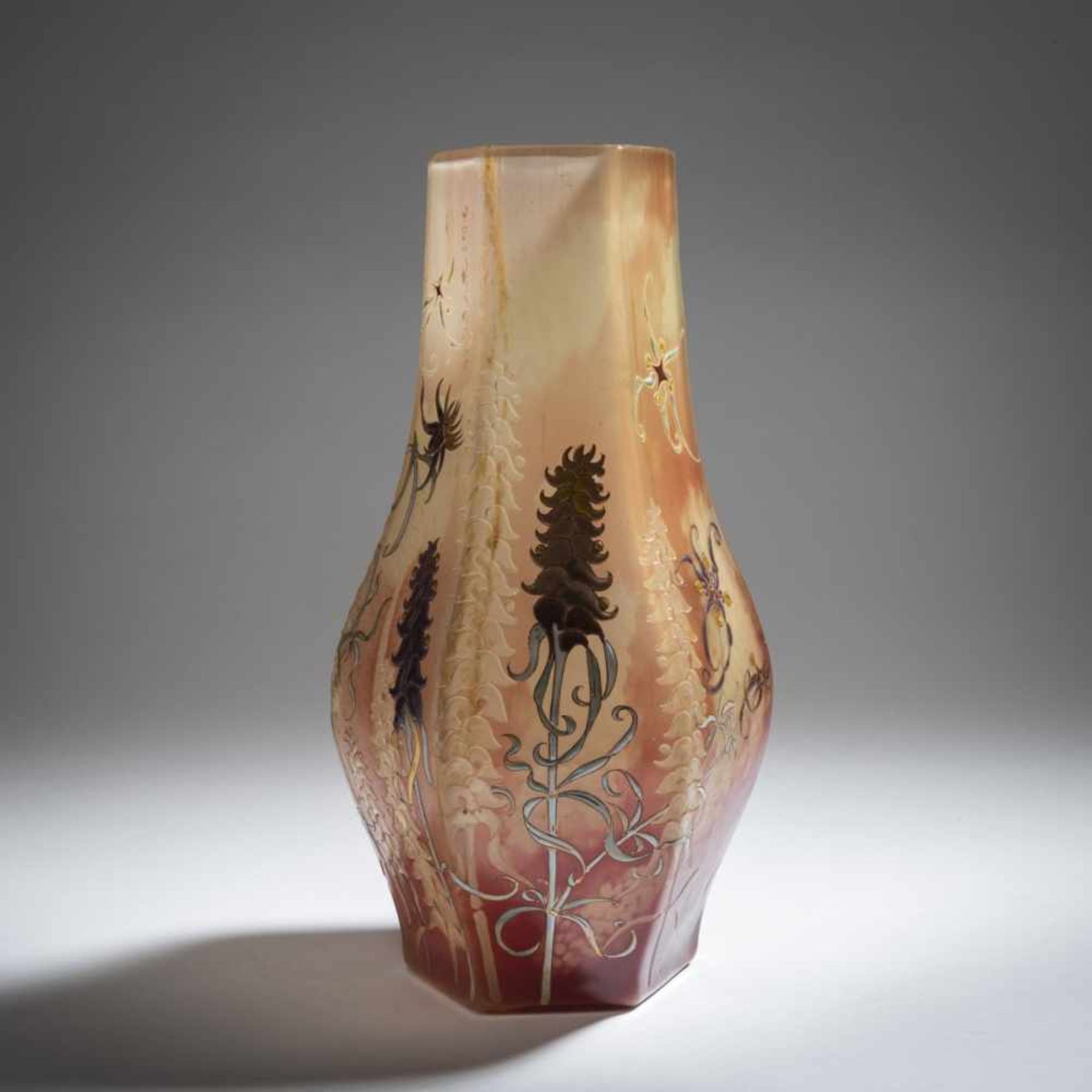 Emile Gallé, Nancy, 'Orchis Bouc' vase, 1898-1900 - Bild 2 aus 9