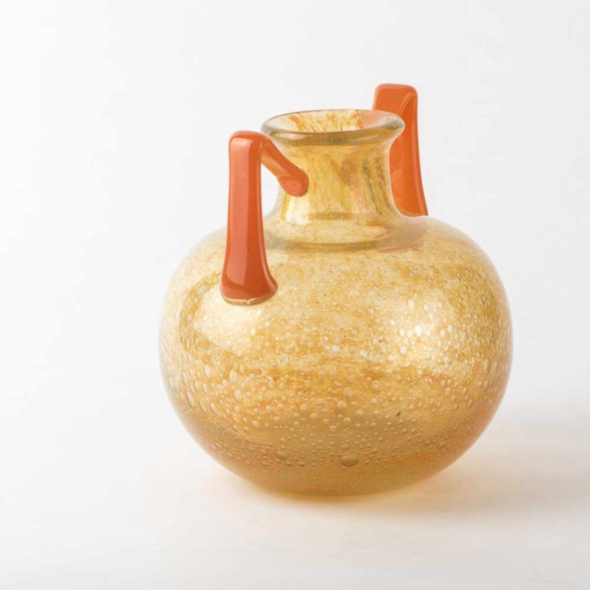 Daum Frères, Nancy, Vase with handles, c. 1925 - Bild 2 aus 2