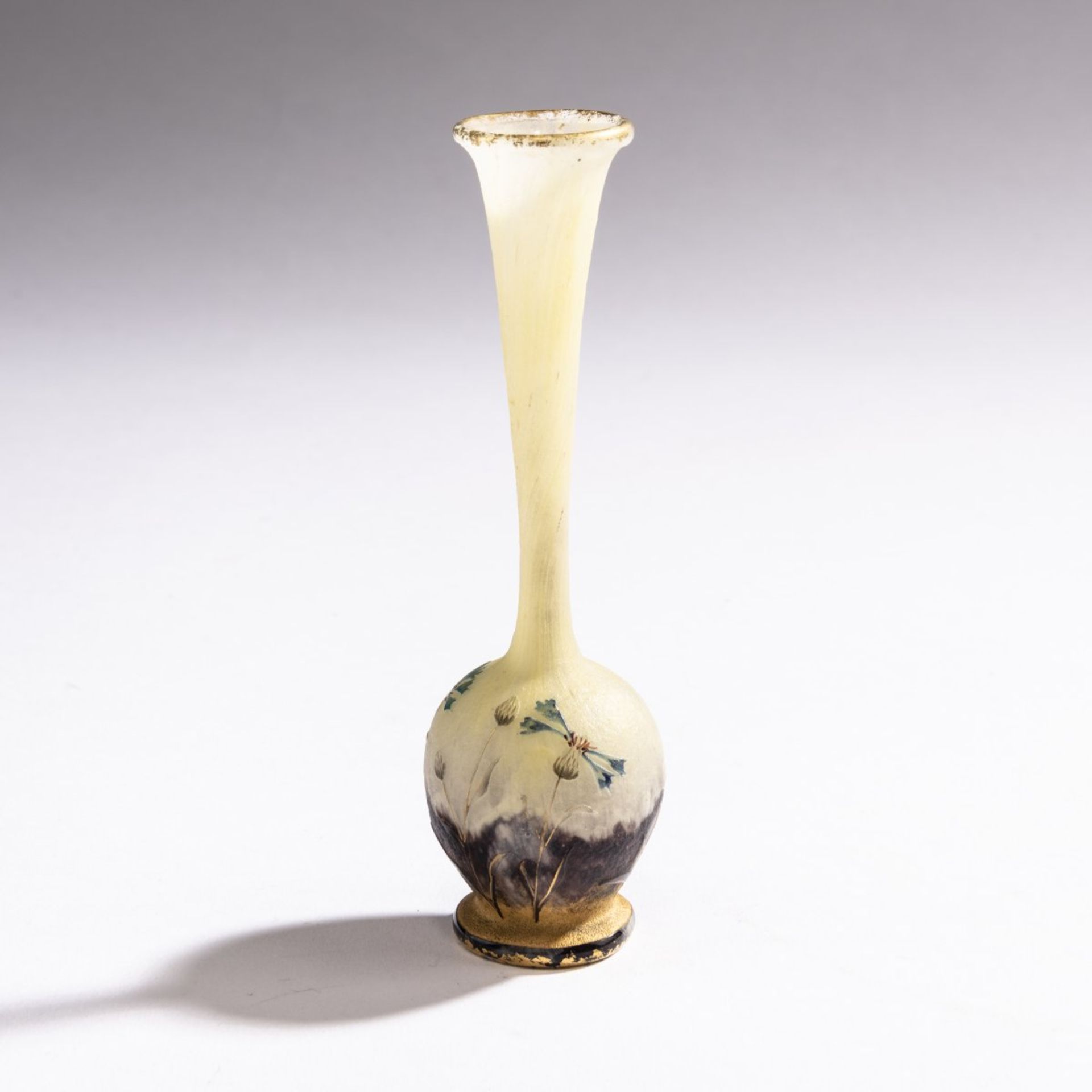 Daum Frères, Nancy, Miniature vase 'Bleuets', 1901 - Bild 3 aus 3