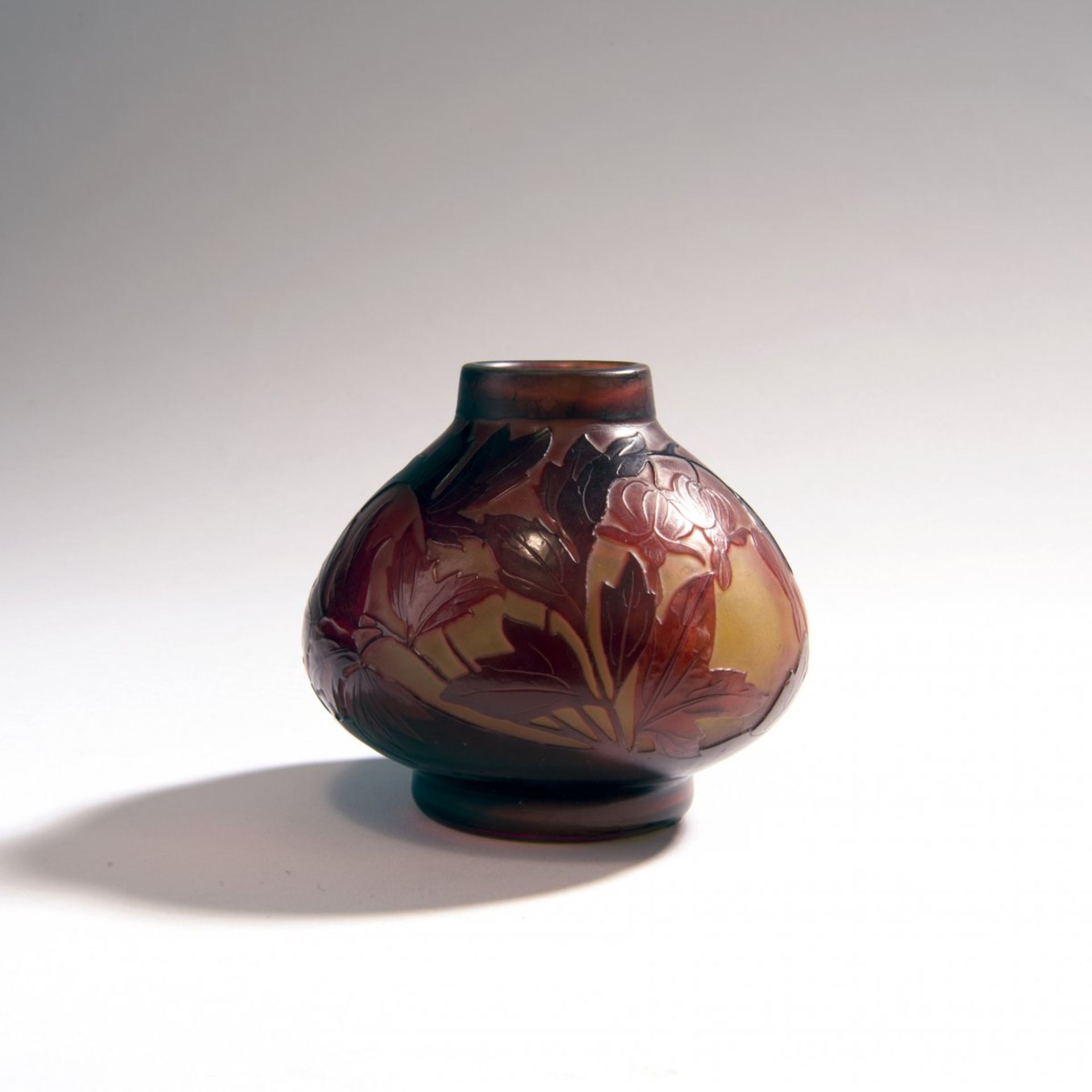 Etablissements Gallé, Nancy, Vase 'Coeur de Jeanette', 1906-14