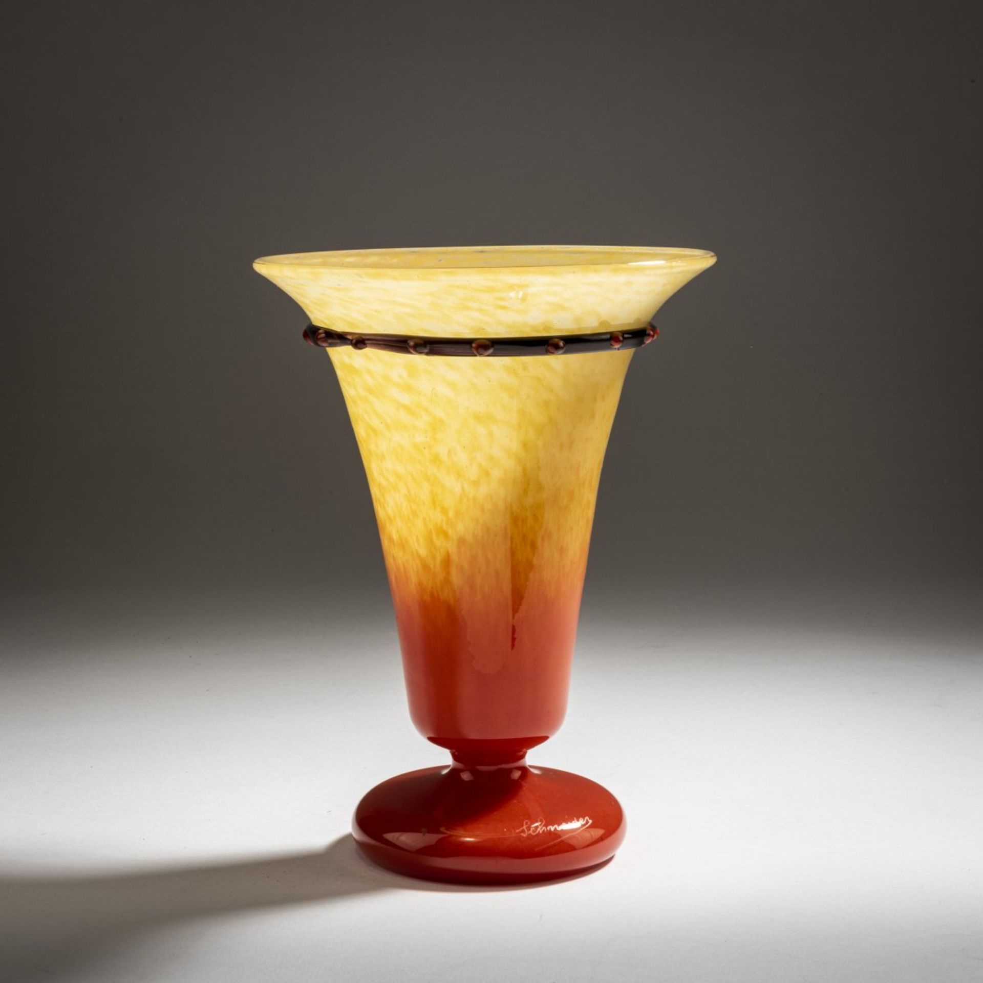 Schneider, Epinay-sur-Seine, Vase 'Bijou' 1918-20