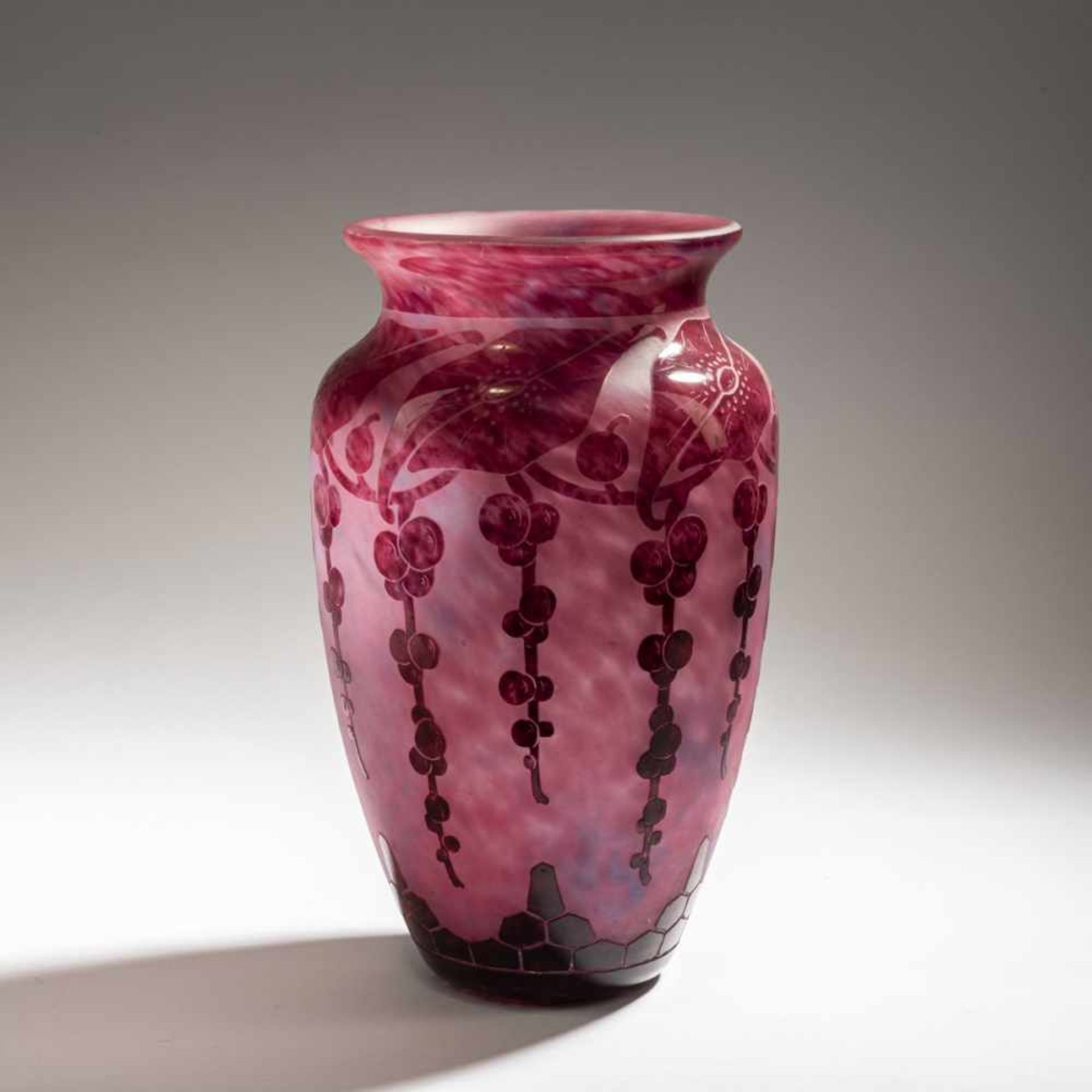 Schneider, Epinay-sur-Seine, Vase 'Garances', 1924-27