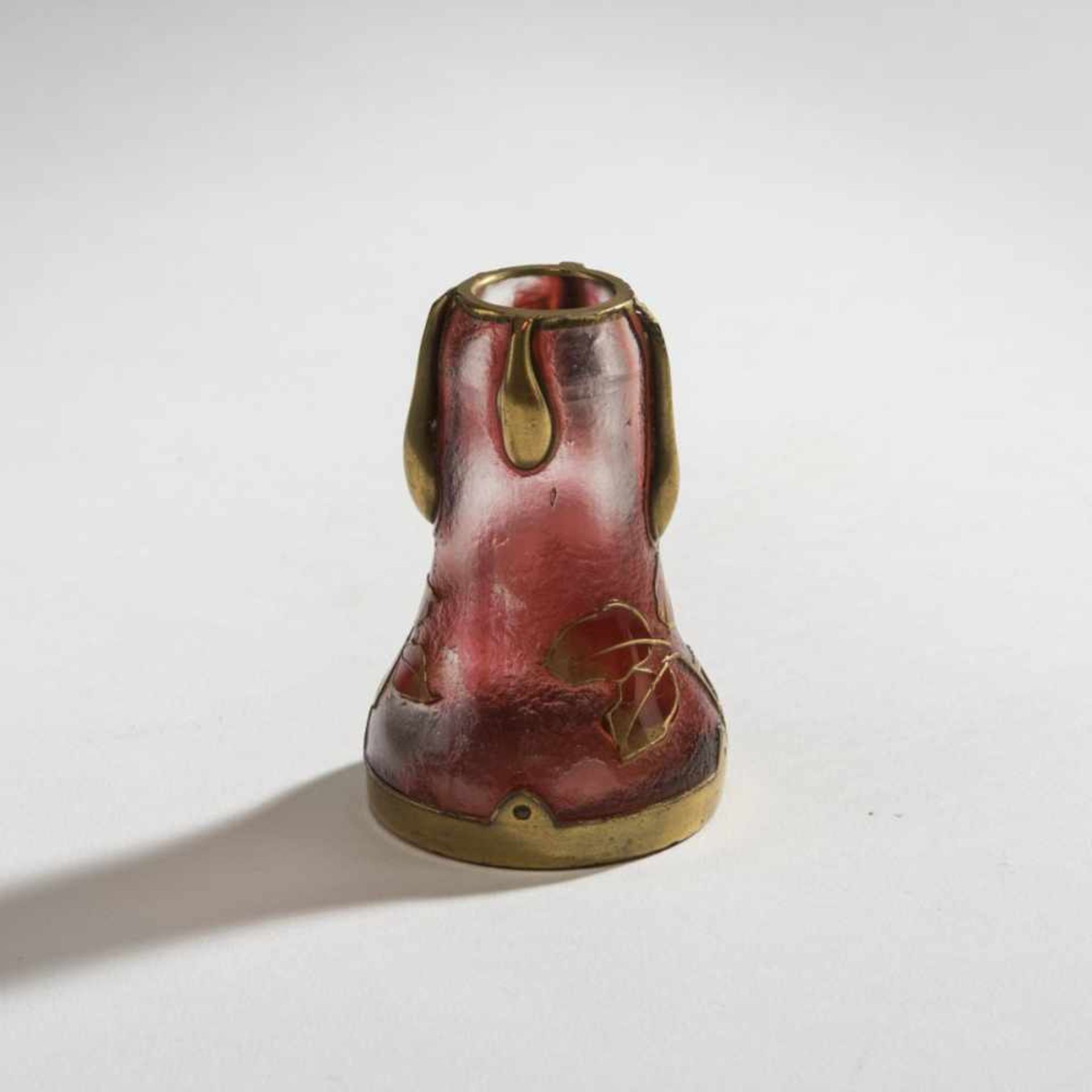 Legras & Cie., Saint-Denis, Miniature vase 'Pommiers', c. 1900 - Bild 2 aus 3