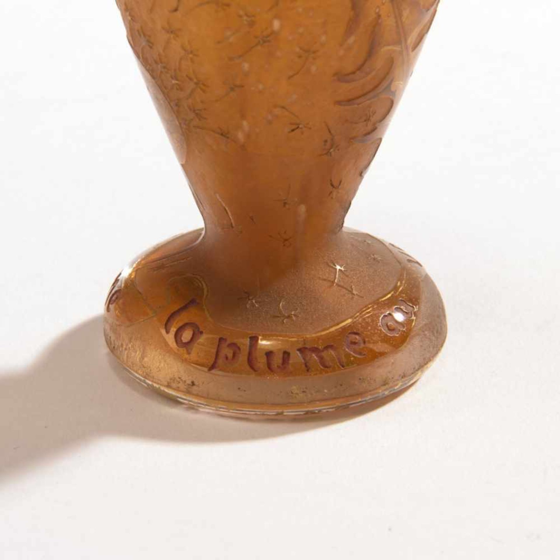 Daum Frères, Nancy , Vase 'Pissenlit comme la plume au vent', c. 1900 - Bild 5 aus 6