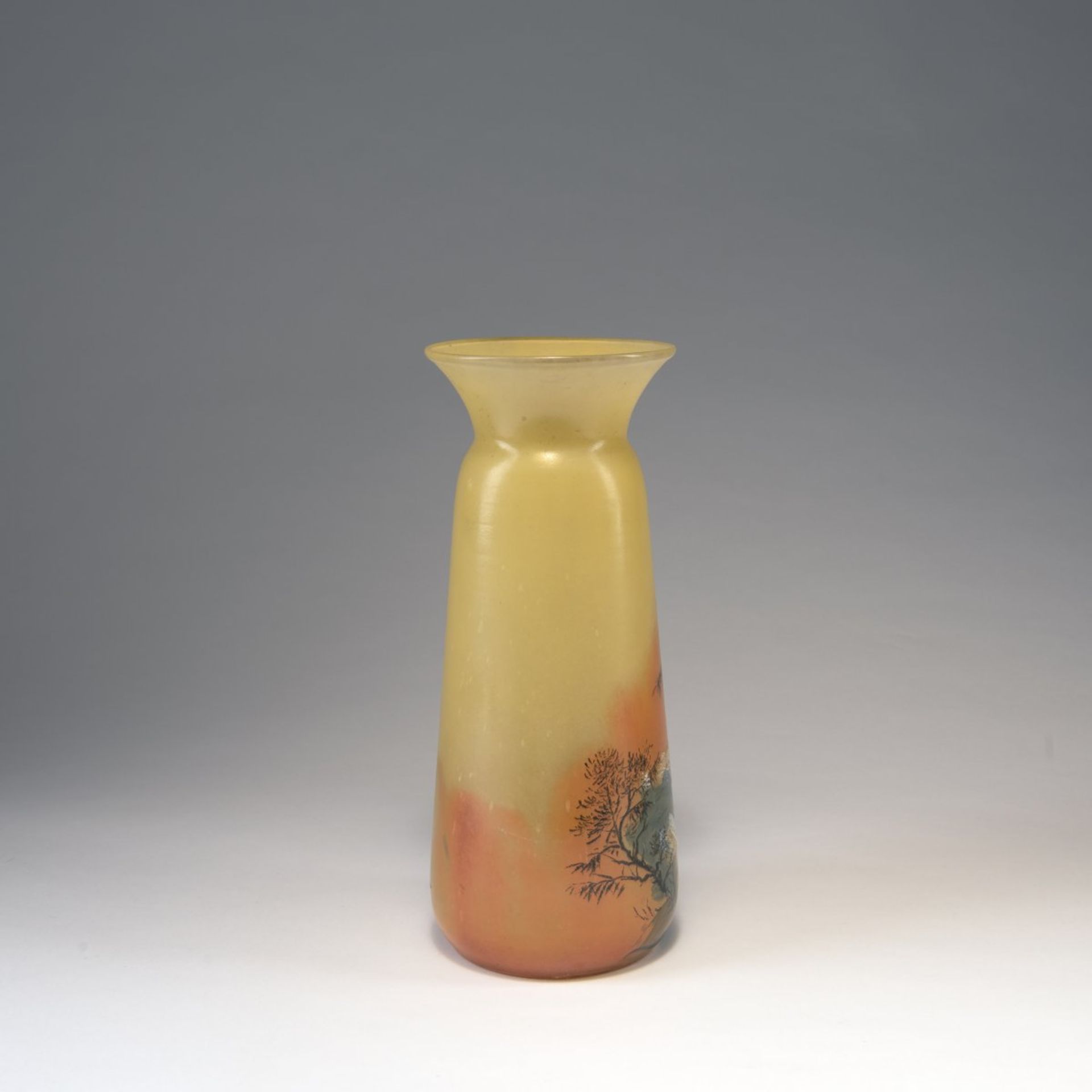 Legras & Cie., Saint-Denis, 'Paysage' vase, c. 1920 - Bild 2 aus 3