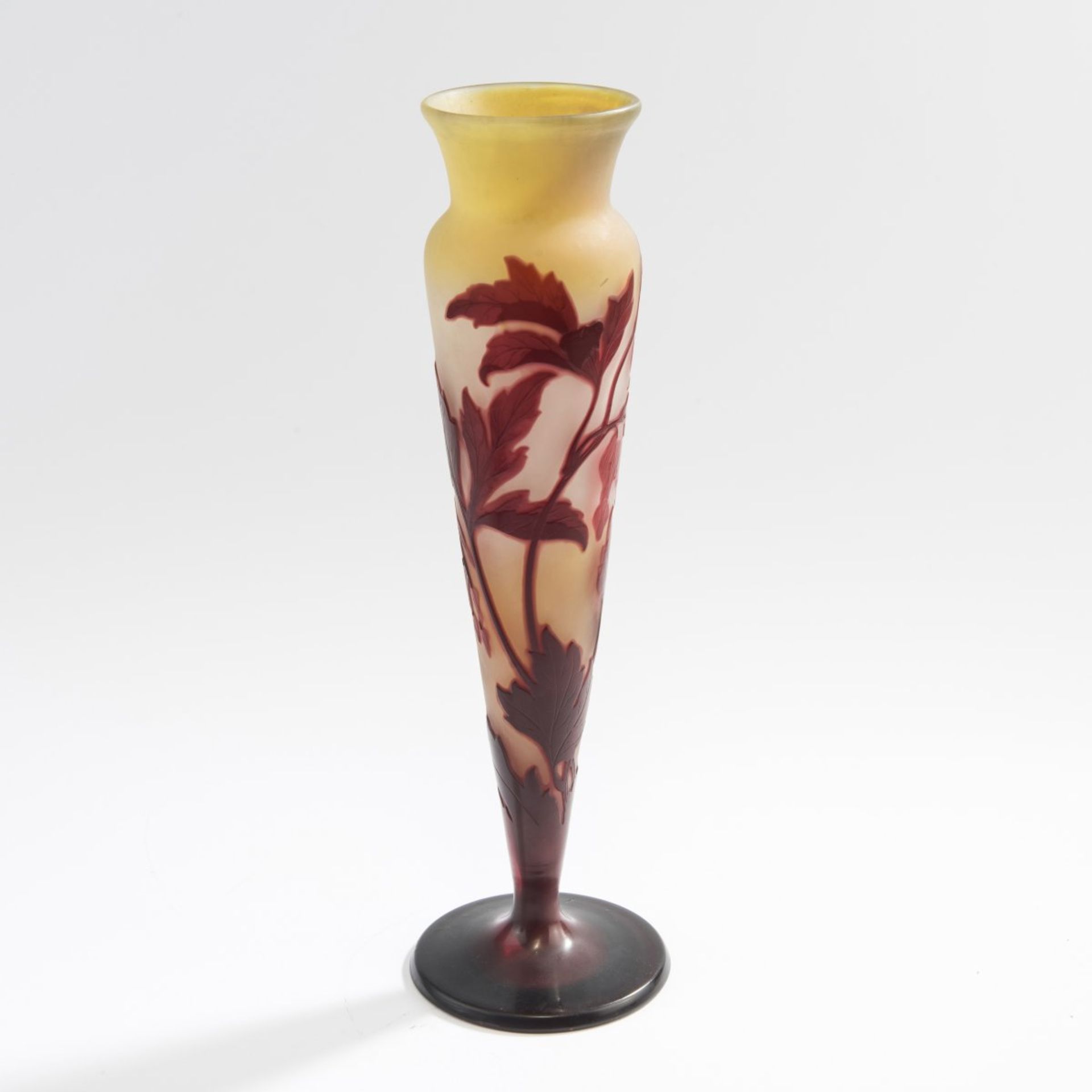 Etablissements Galle, Nancy, Vase 'Coeur de Jeanette', 1920s - Bild 4 aus 4