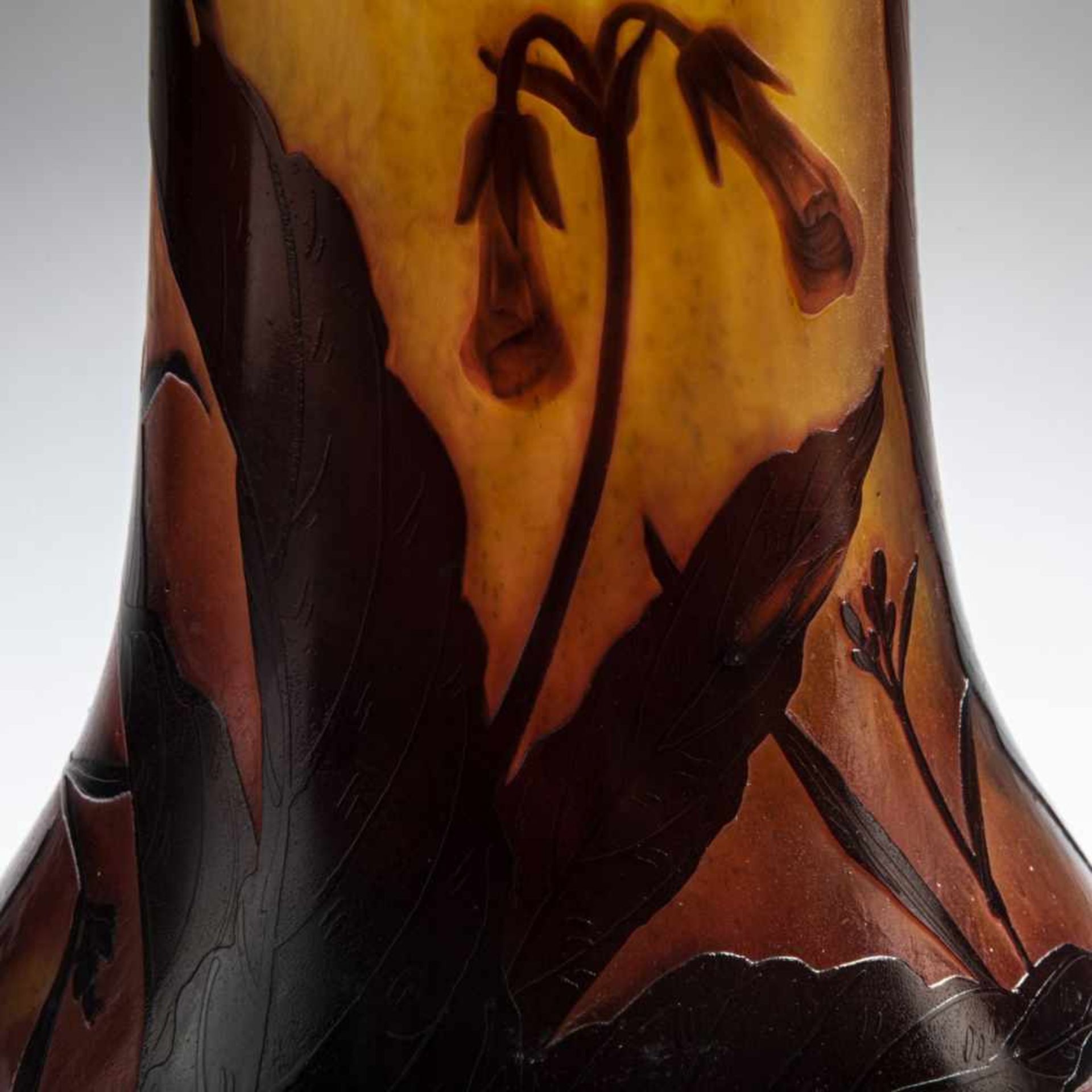 Daum Frères, Nancy, Vase 'Bignones', c. 1912 - Bild 4 aus 4