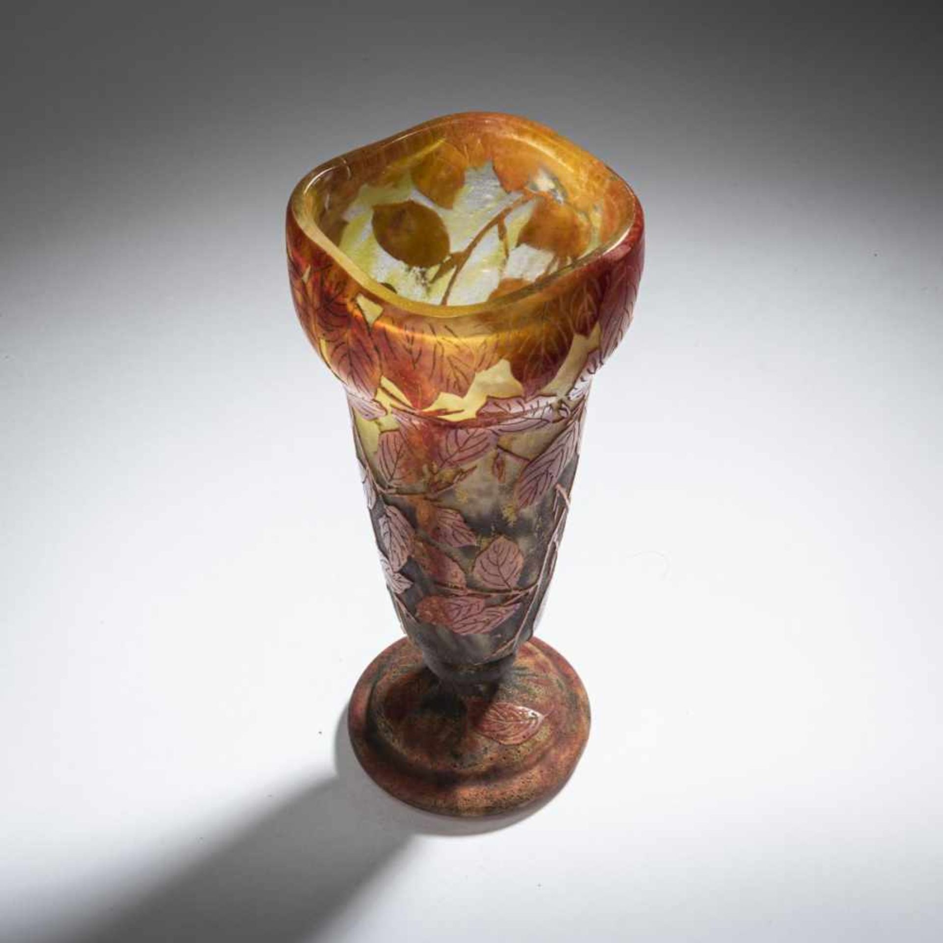 Daum Frères, Nancy , Vase 'Hêtre roux', 1910 - Bild 2 aus 7