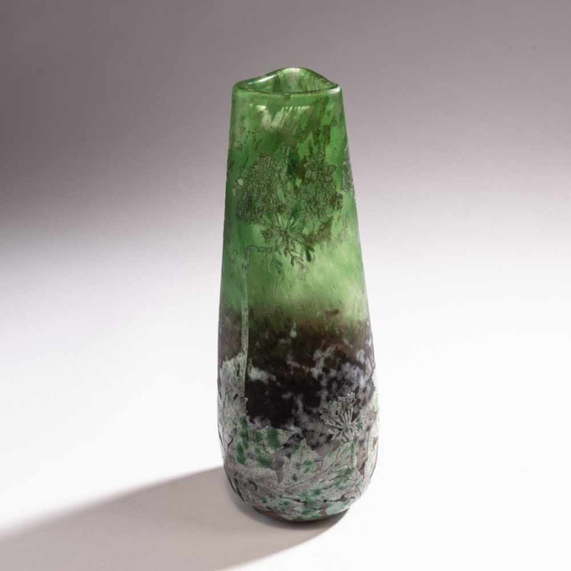 Daum Frères, Nancy , Vase 'Ombelles, Pâte grise', c. 1902 - Bild 2 aus 4