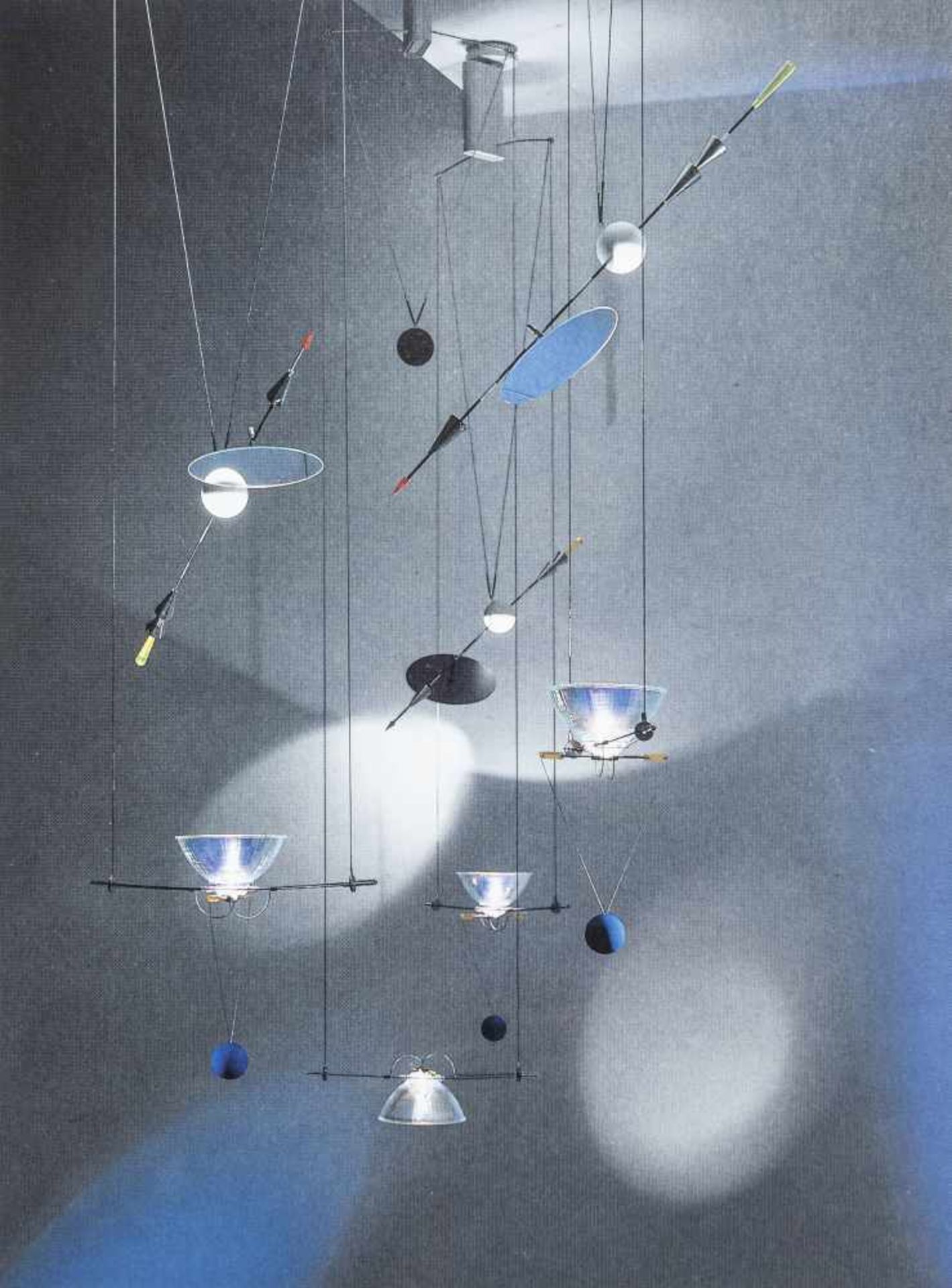 Ingo Maurer & Team, Suspension light 'Ilò-Ilù, version 4, 1986