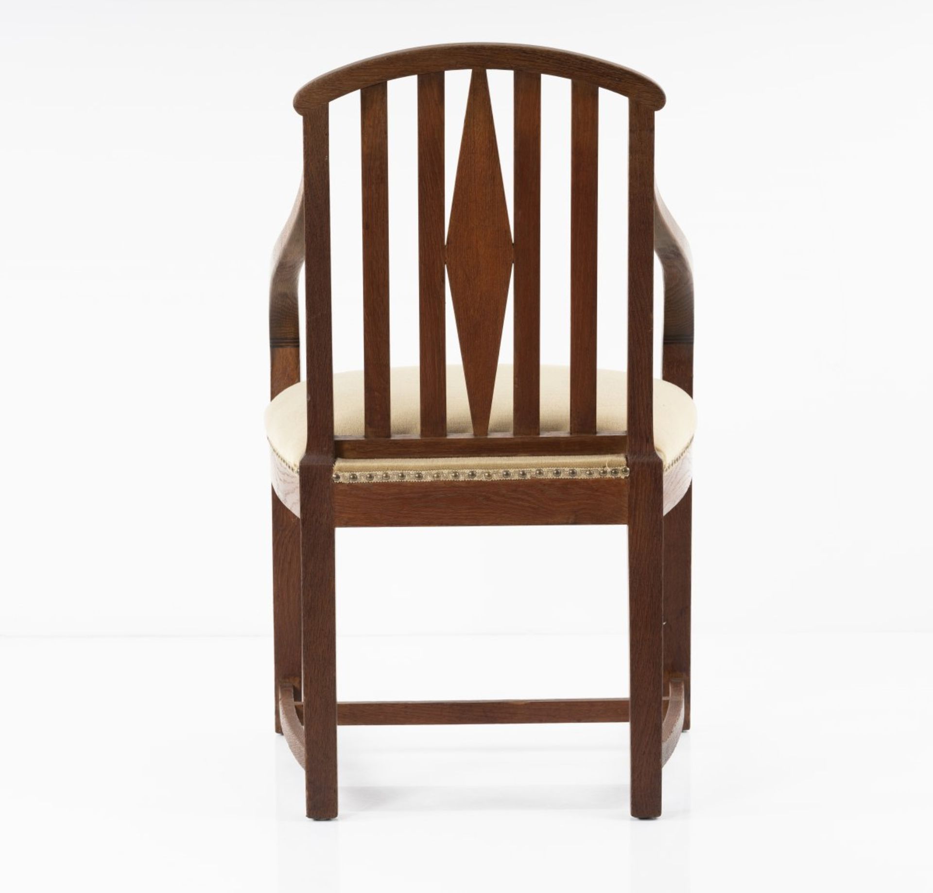 Bruno Paul, '7091' armchair, model for the 1st flat of the artist in Berlin, 1907 - Bild 14 aus 19