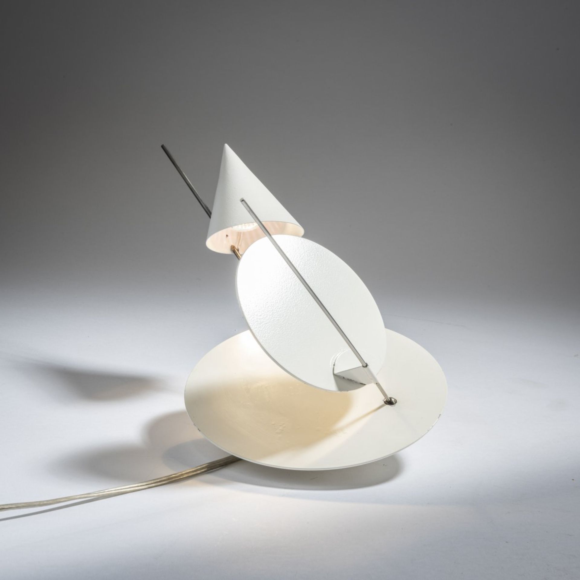 Ingo Maurer, Prototype 'Eclipse Ellipse' wall light, 1989