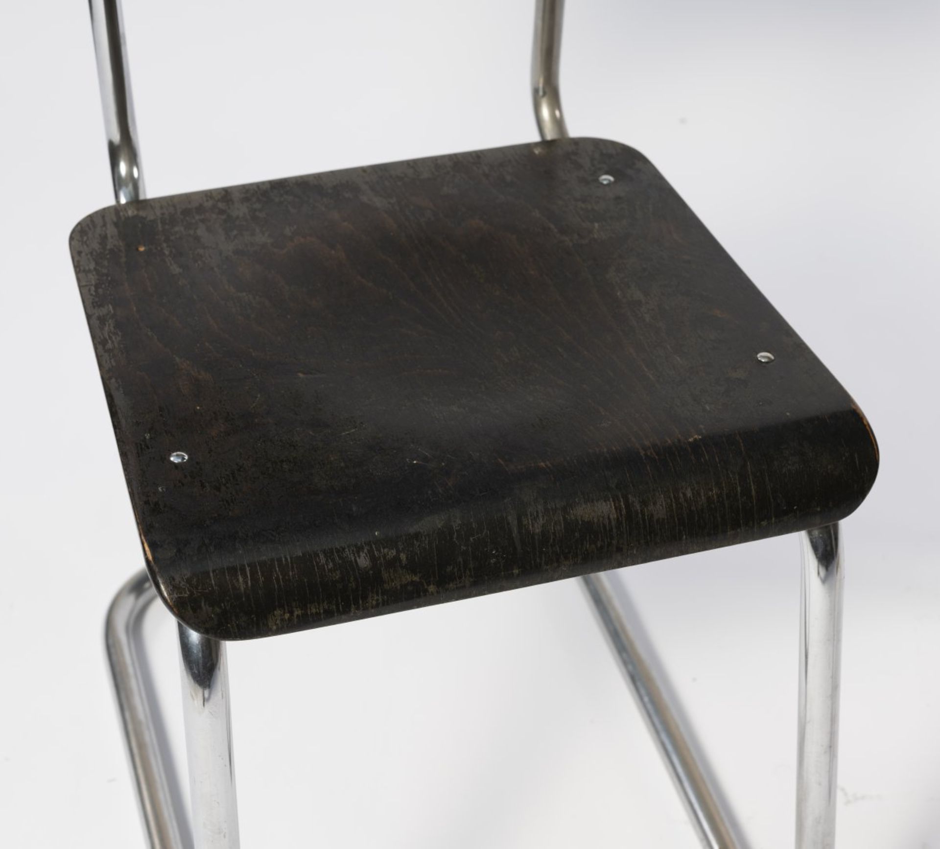 Drabert Stahlmöbel-Fabrik, Minden, Two chairs 'SM 1' and table 'DS', 1930s - Bild 8 aus 8